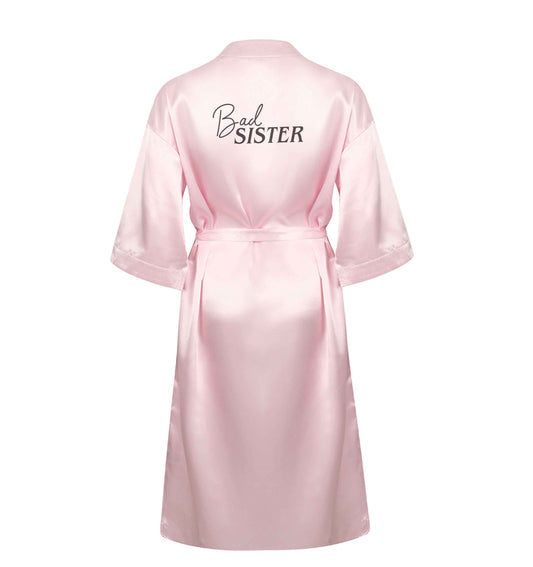 Bad sister XL/XXL pink ladies dressing gown size 16/18
