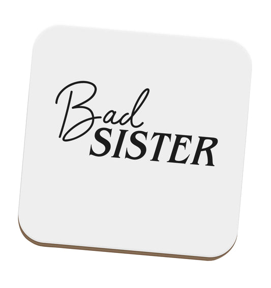 Bad sister set of four coasters