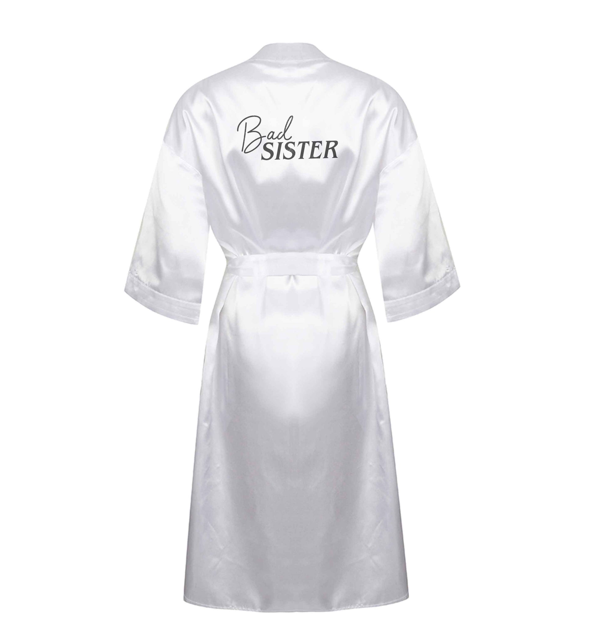 Bad sister XL/XXL white ladies dressing gown size 16/18