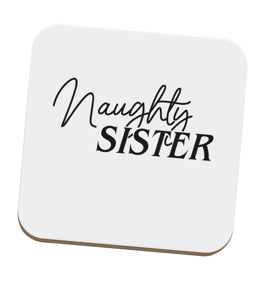 Naughty Sister set of four coasters