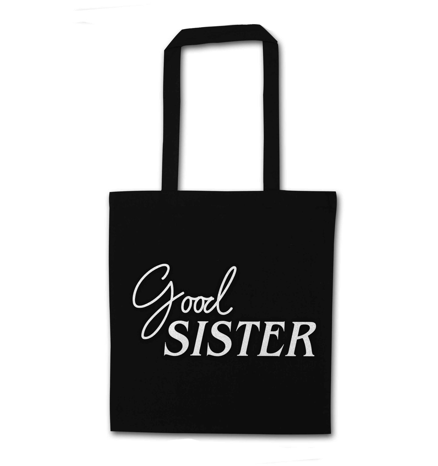Good sister black tote bag