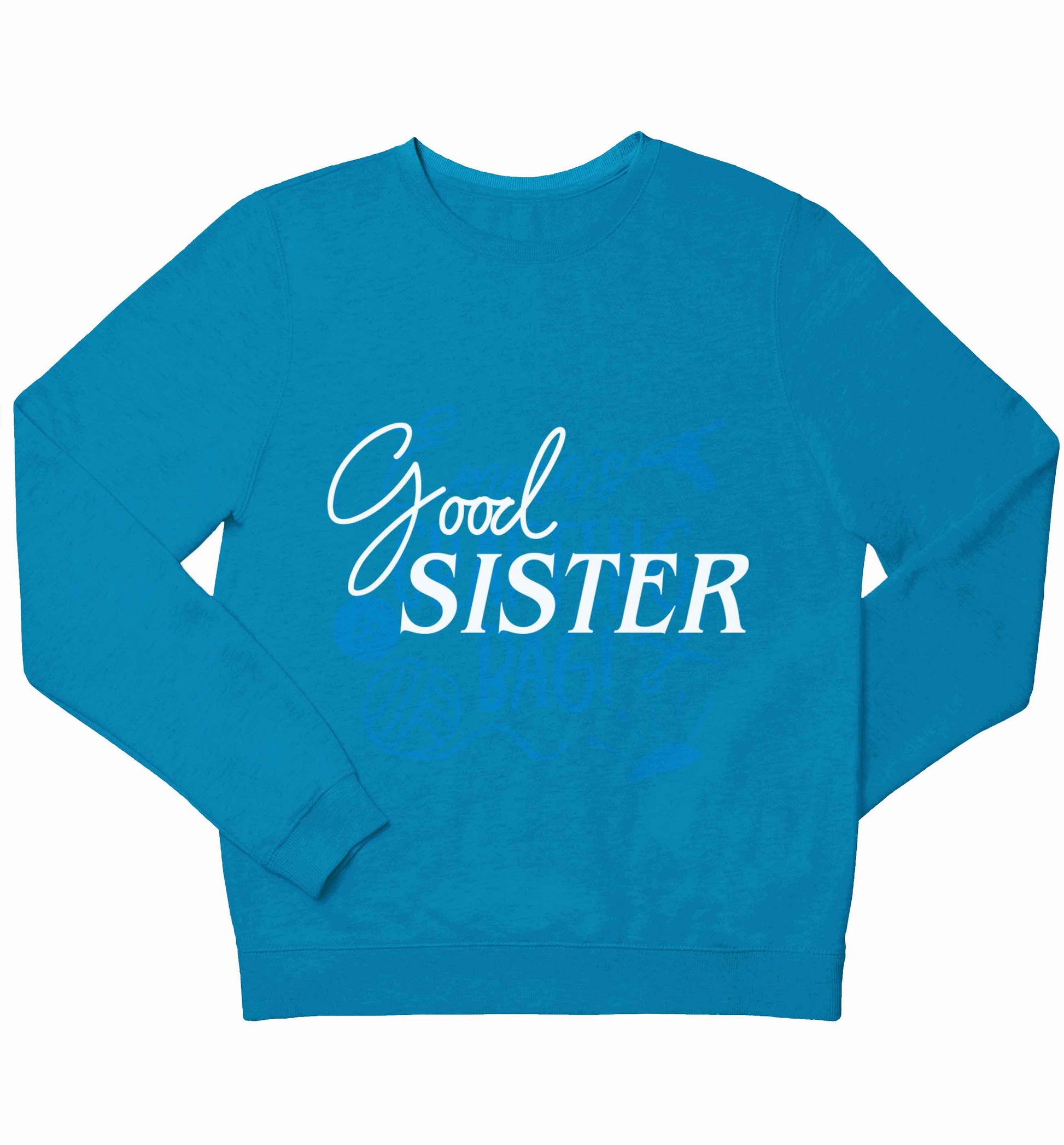 Good sister children's blue sweater 12-13 Years