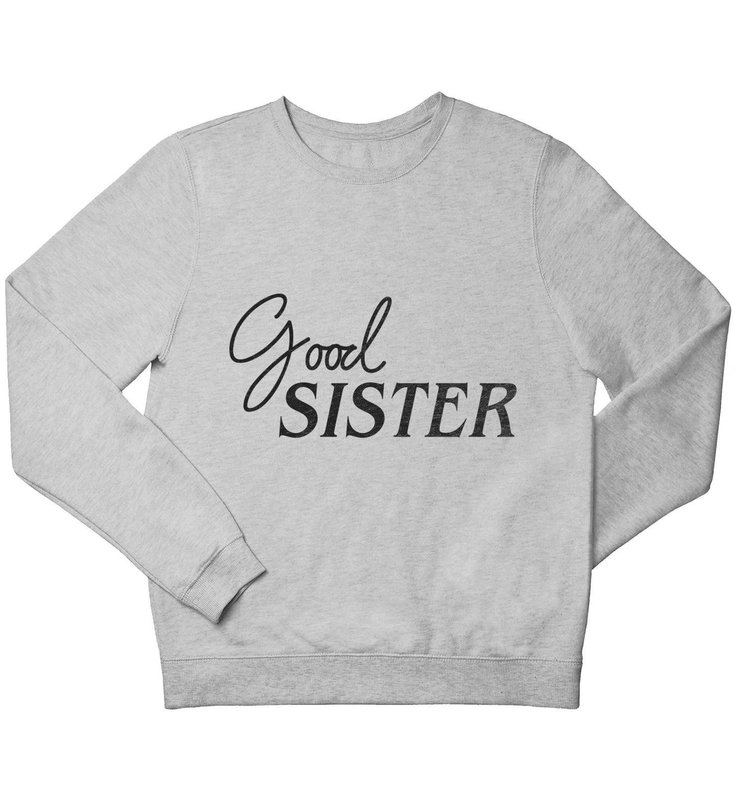 Good sister children's grey sweater 12-13 Years