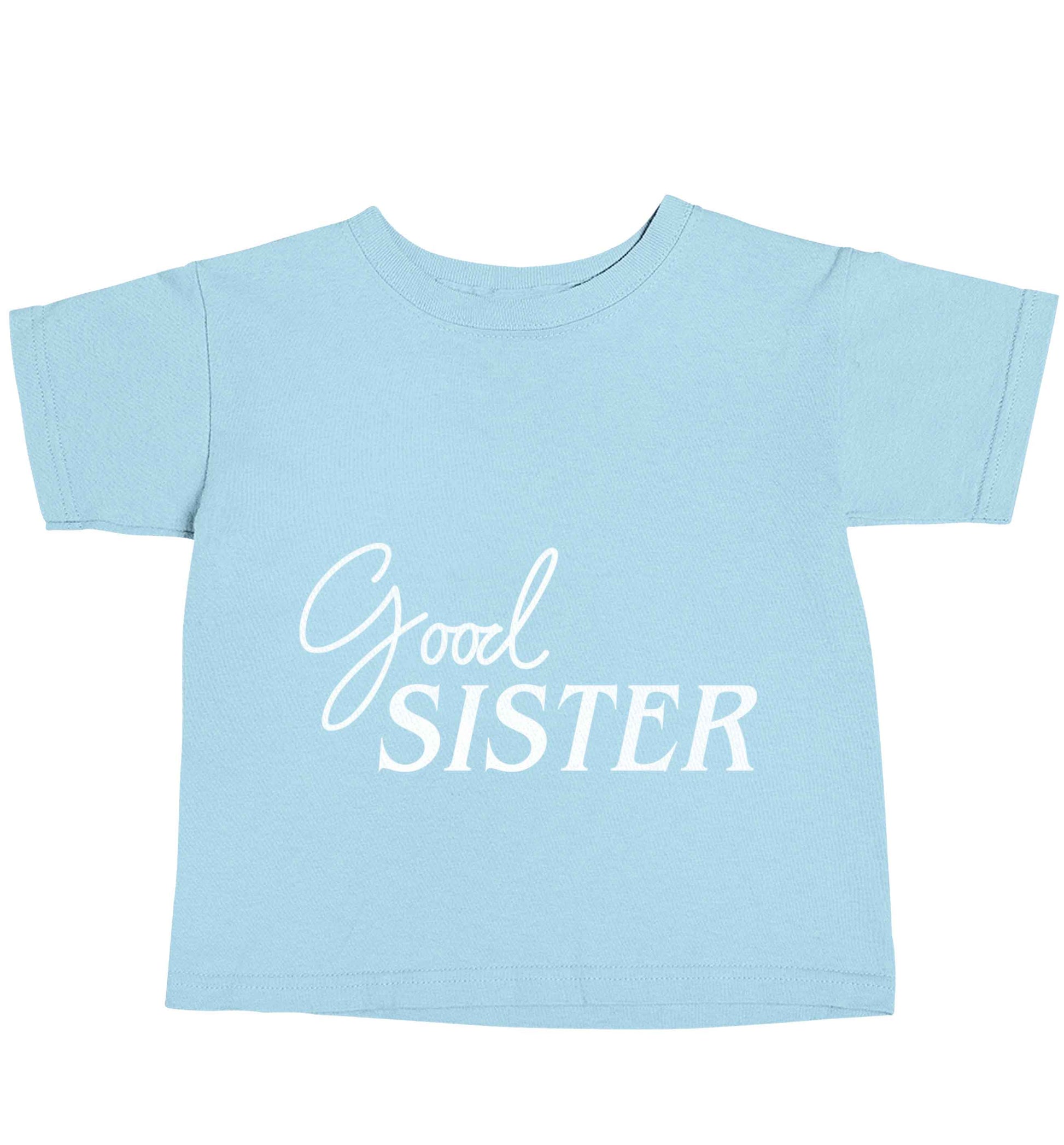 Good sister light blue baby toddler Tshirt 2 Years