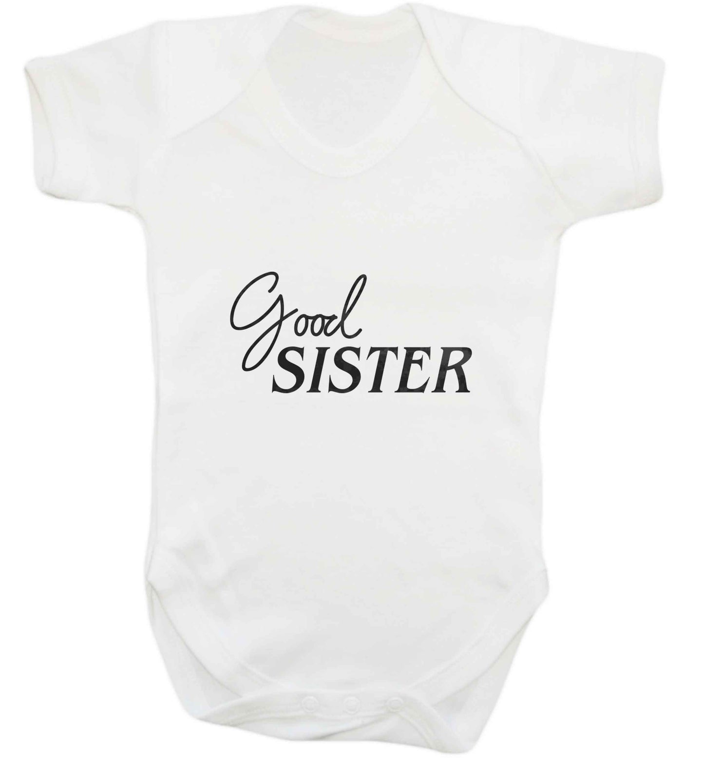 Good sister baby vest white 18-24 months