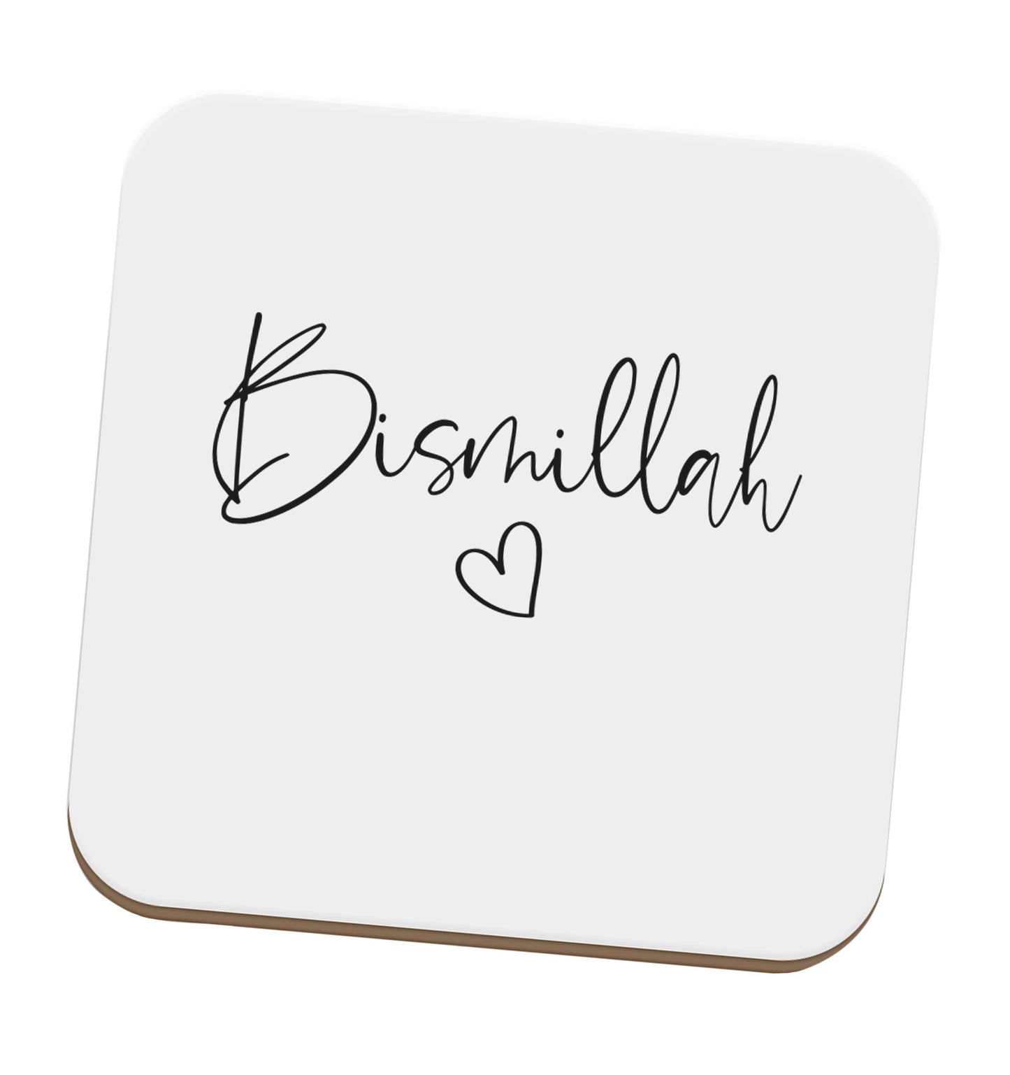 Bismillah set of four coasters