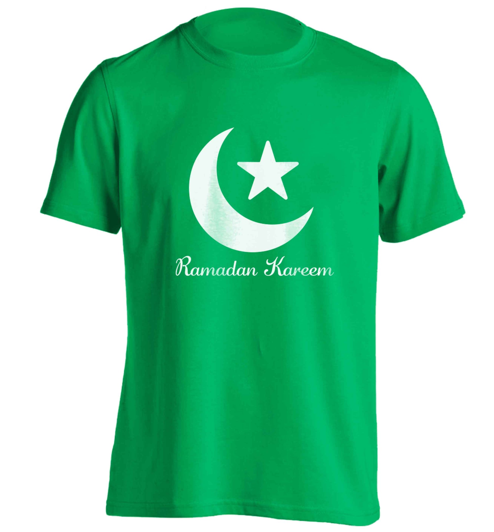 Ramadan kareem adults unisex green Tshirt 2XL