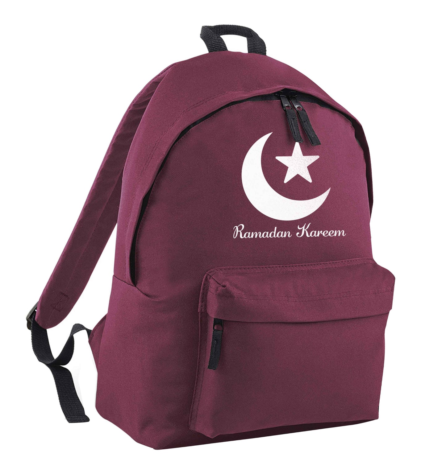 Ramadan kareem maroon adults backpack