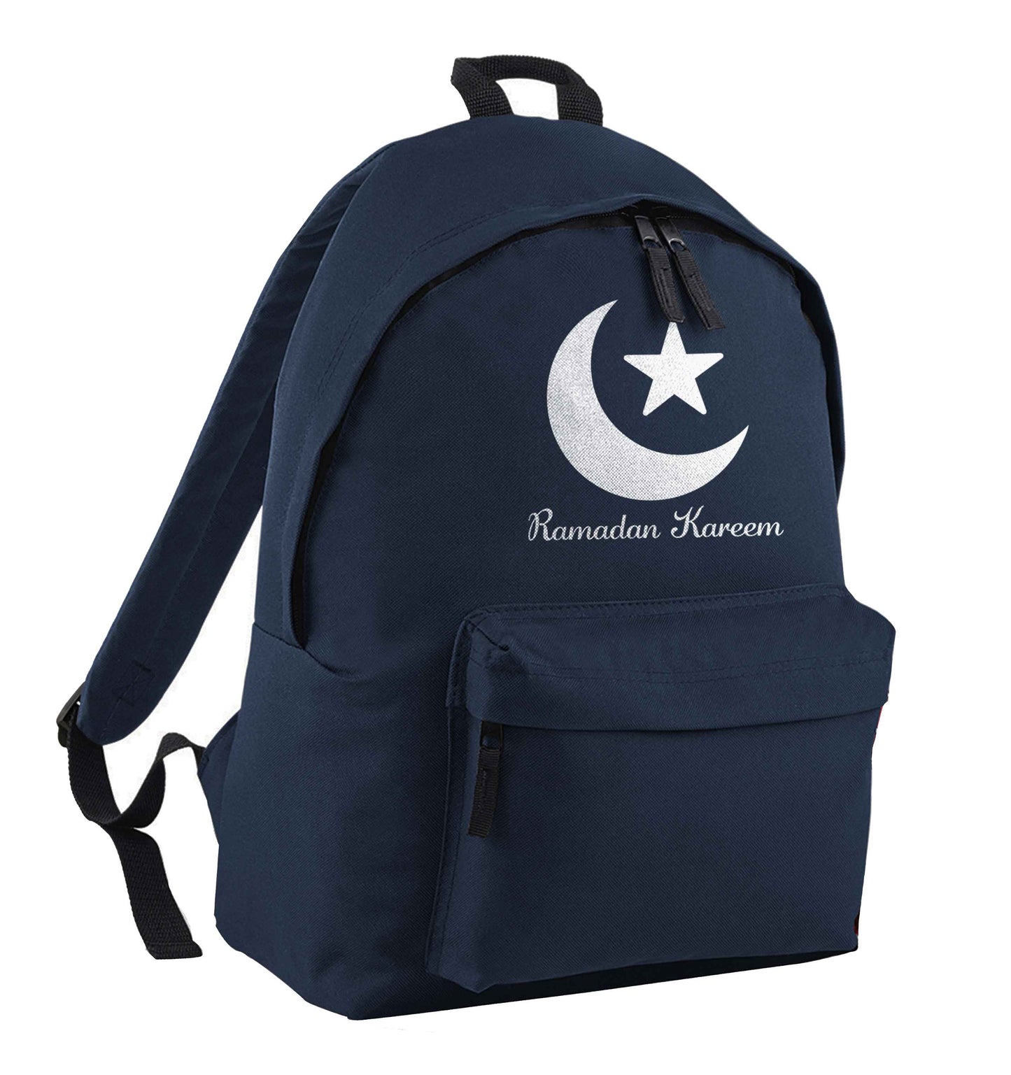 Ramadan kareem navy adults backpack