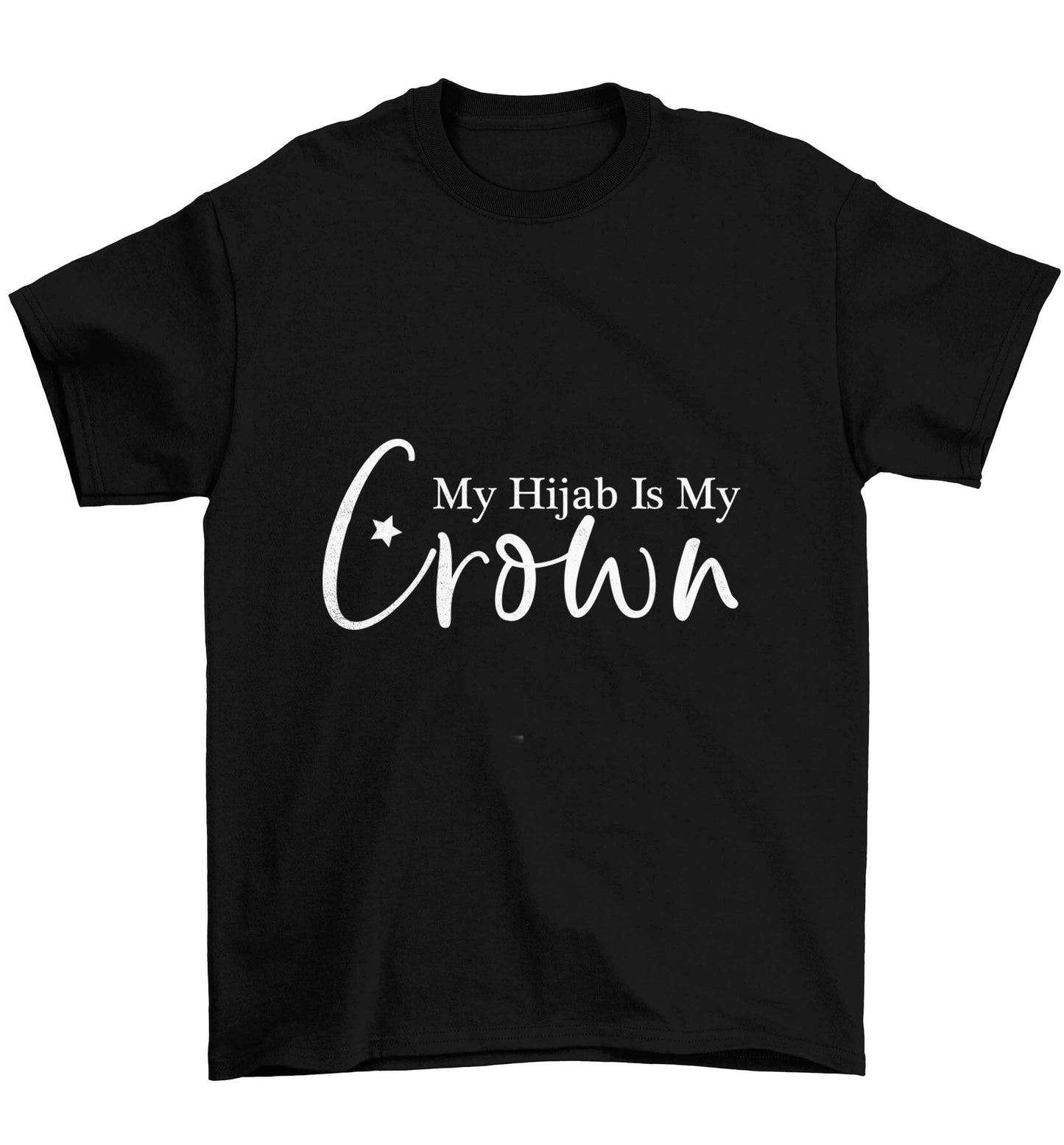 My hijab is my crown Children's black Tshirt 12-13 Years