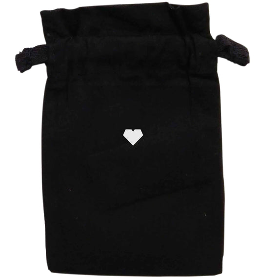 Tiny heart | XS - L | Pouch / Drawstring bag / Sack | Organic Cotton | Bulk discounts available!