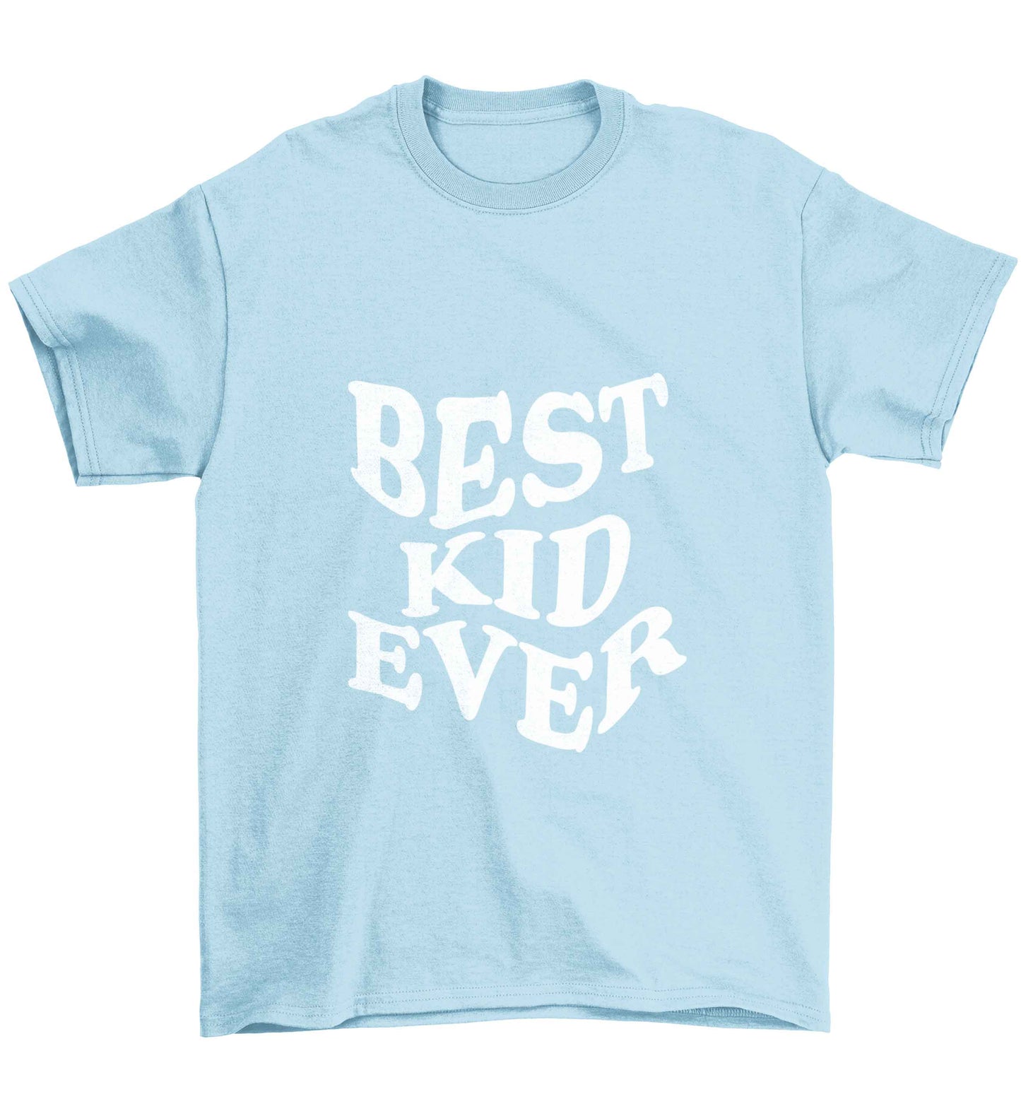 Best kid ever Children's light blue Tshirt 12-13 Years