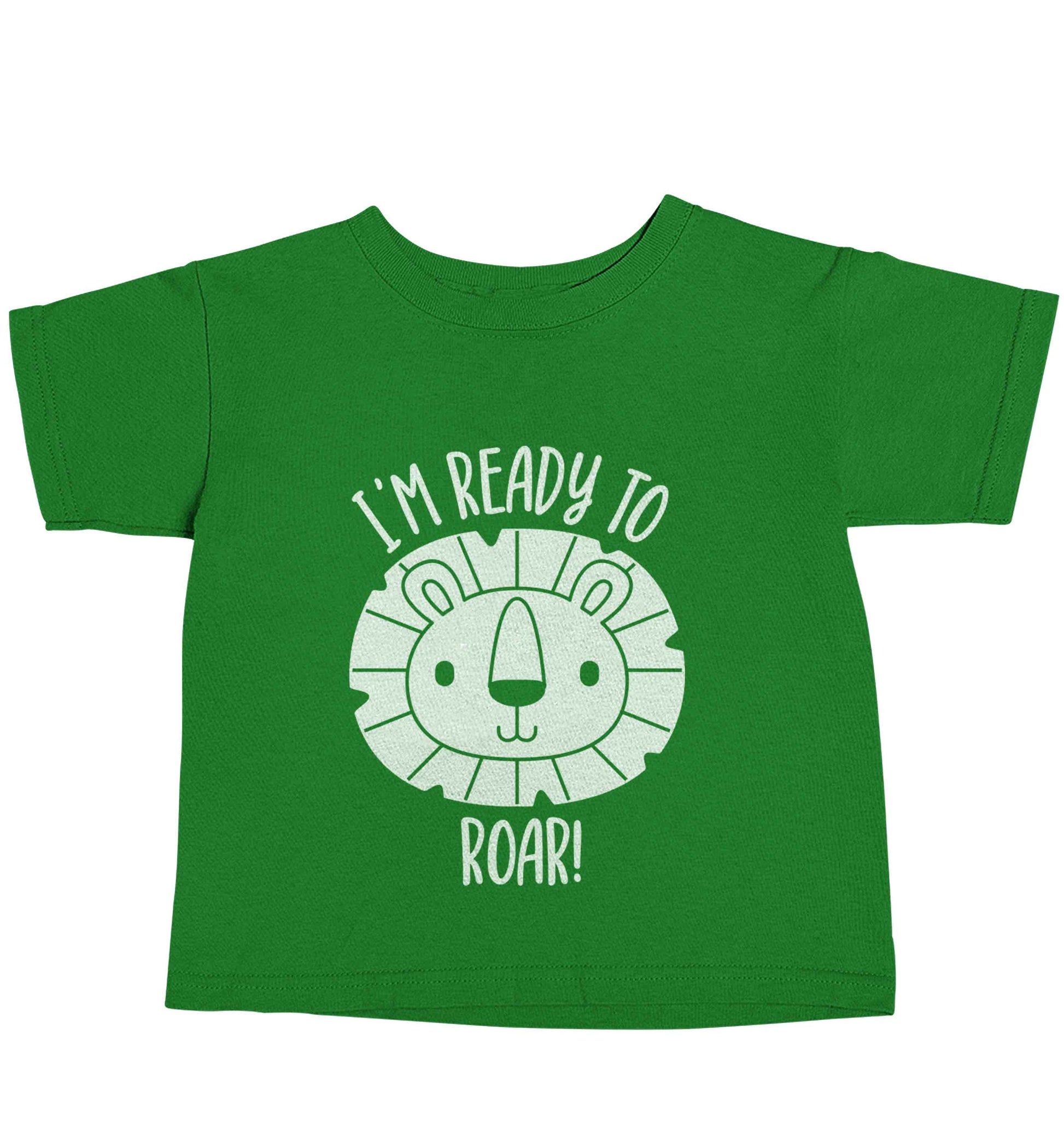 I'm ready to rawr green baby toddler Tshirt 2 Years
