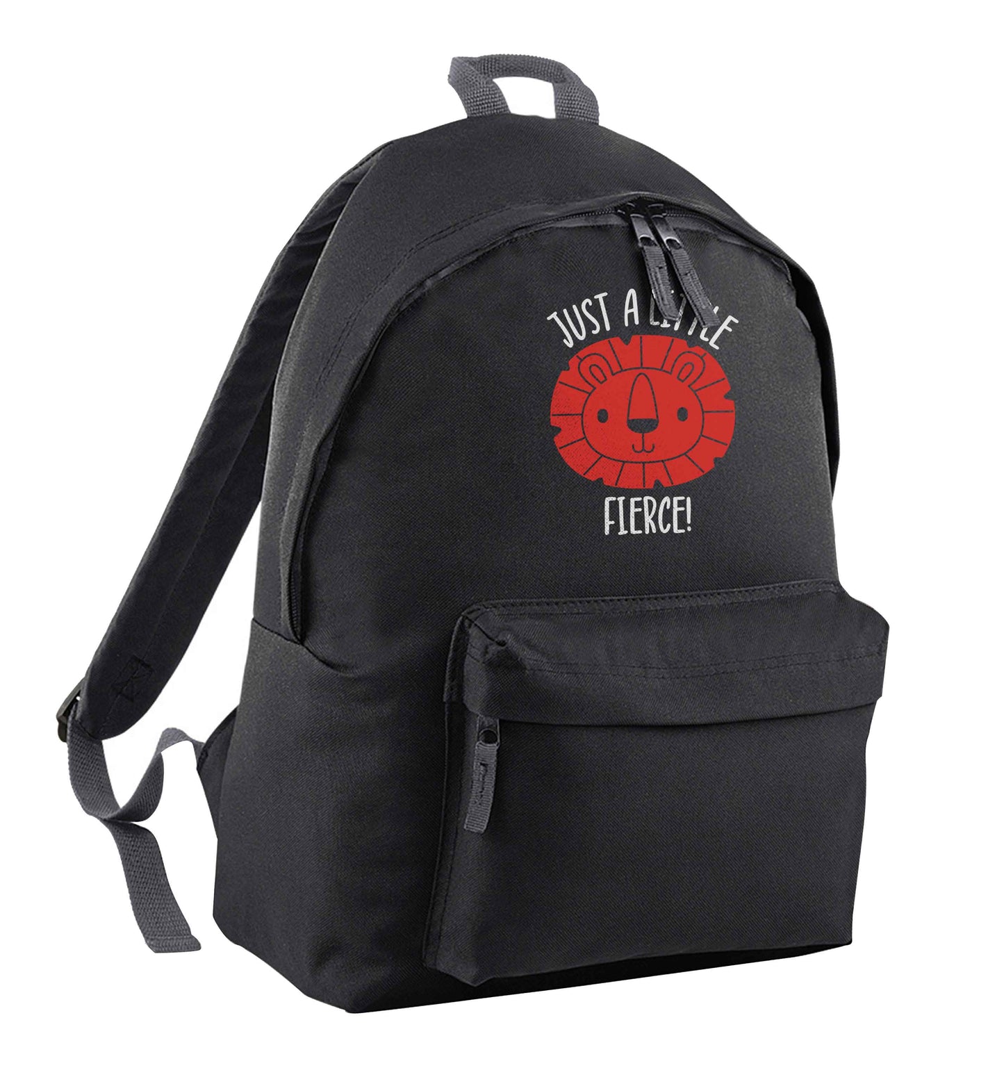 Just a little fierce black adults backpack