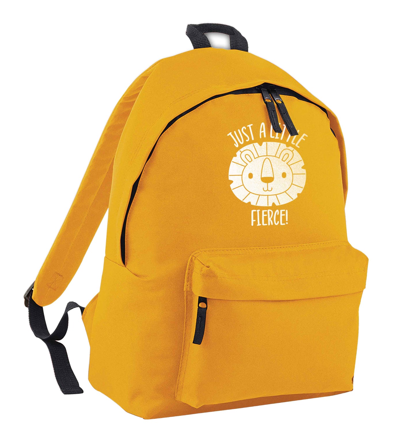Just a little fierce mustard adults backpack