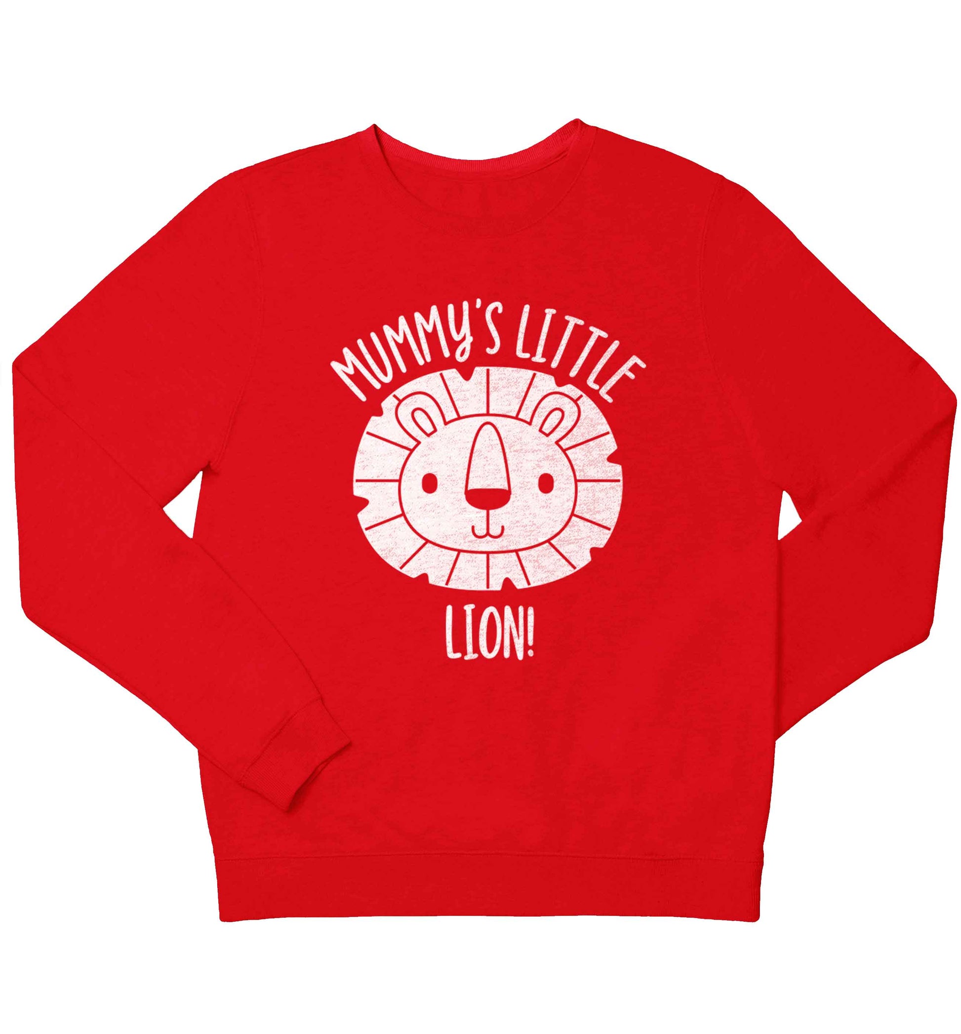 Mummy's little lion children's grey sweater 12-13 Years