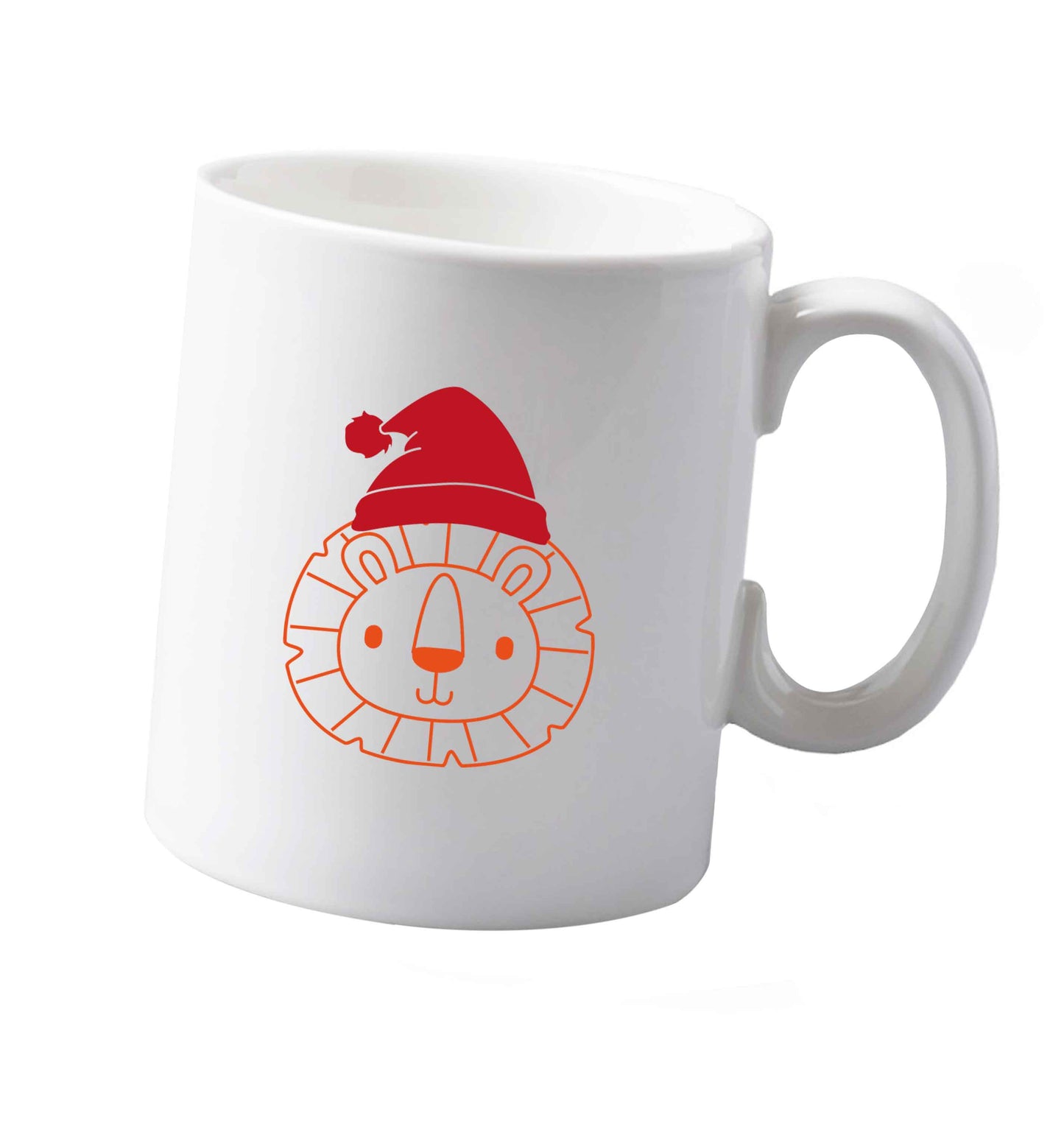 10 oz Santa lion ceramic mug both sides