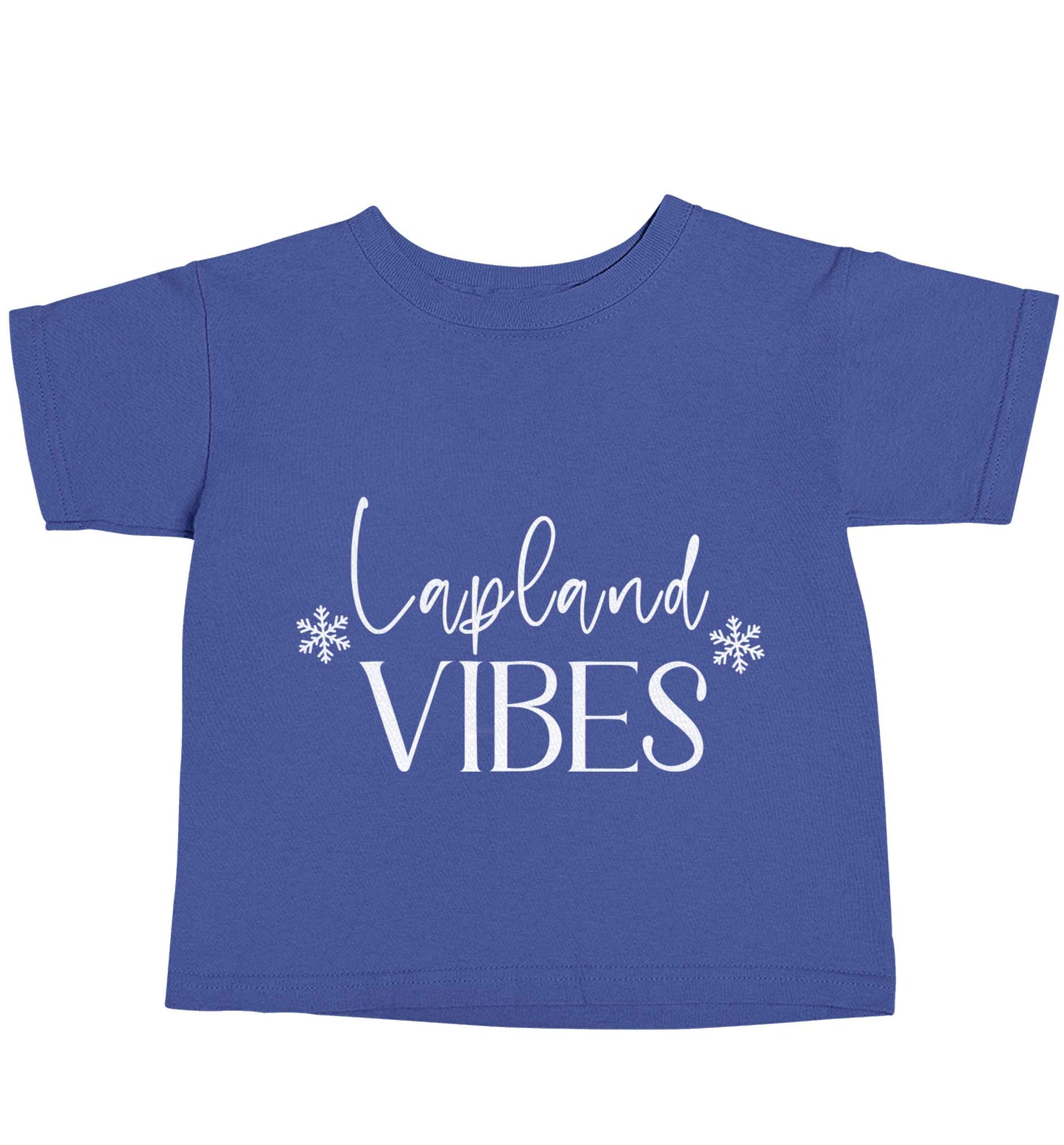 Lapland vibes blue baby toddler Tshirt 2 Years