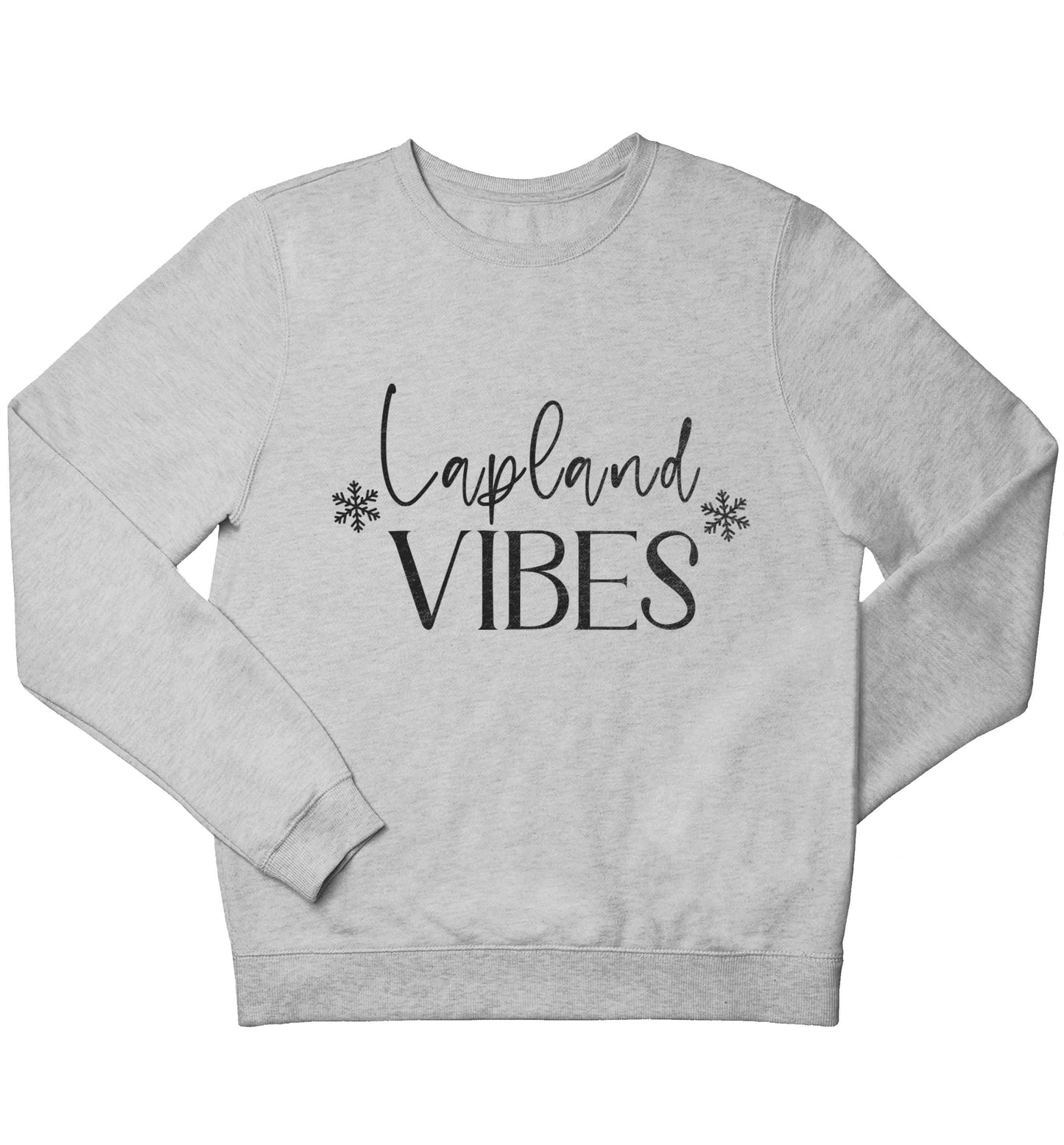 Lapland vibes children's grey sweater 12-13 Years