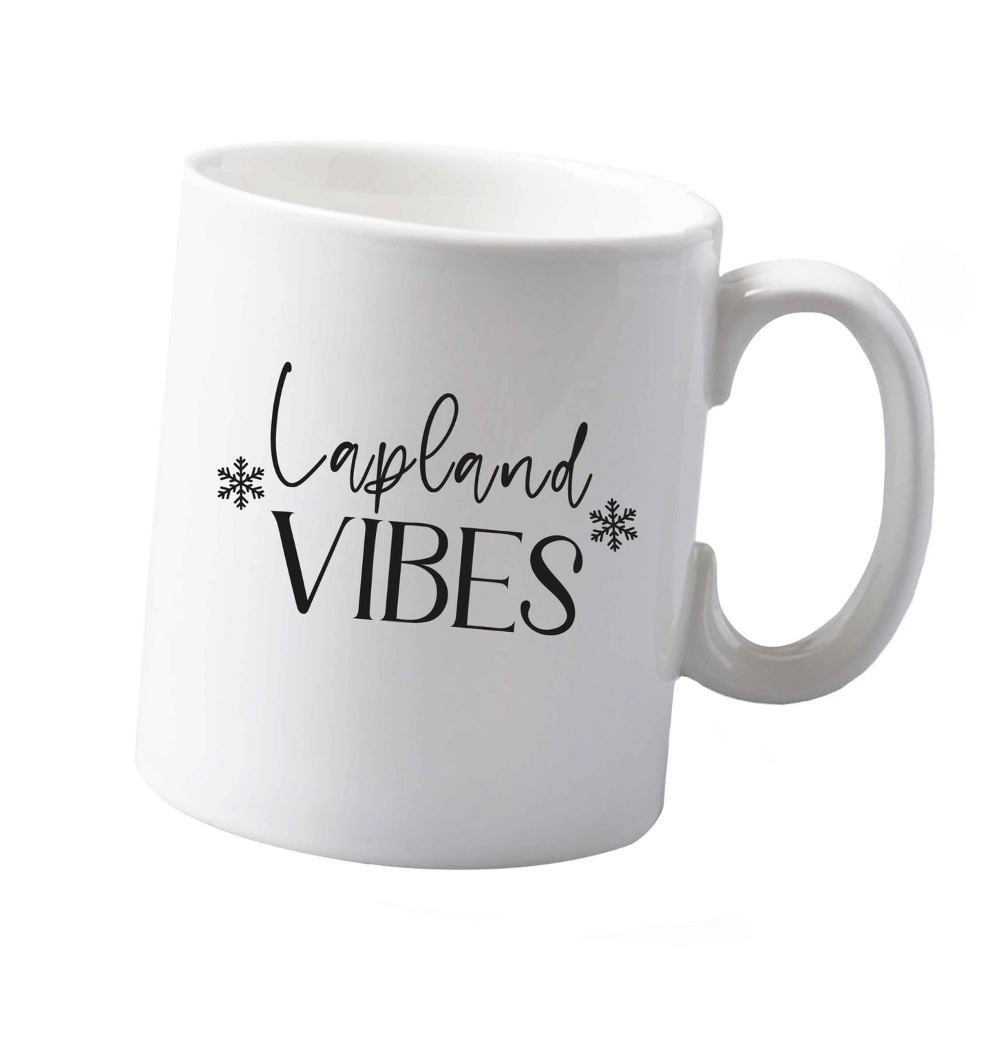 10 oz Lapland vibes ceramic mug both sides
