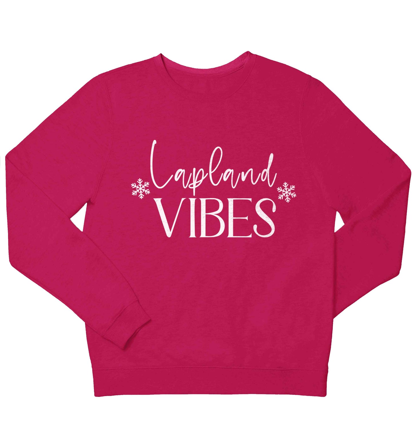 Lapland vibes children's pink sweater 12-13 Years