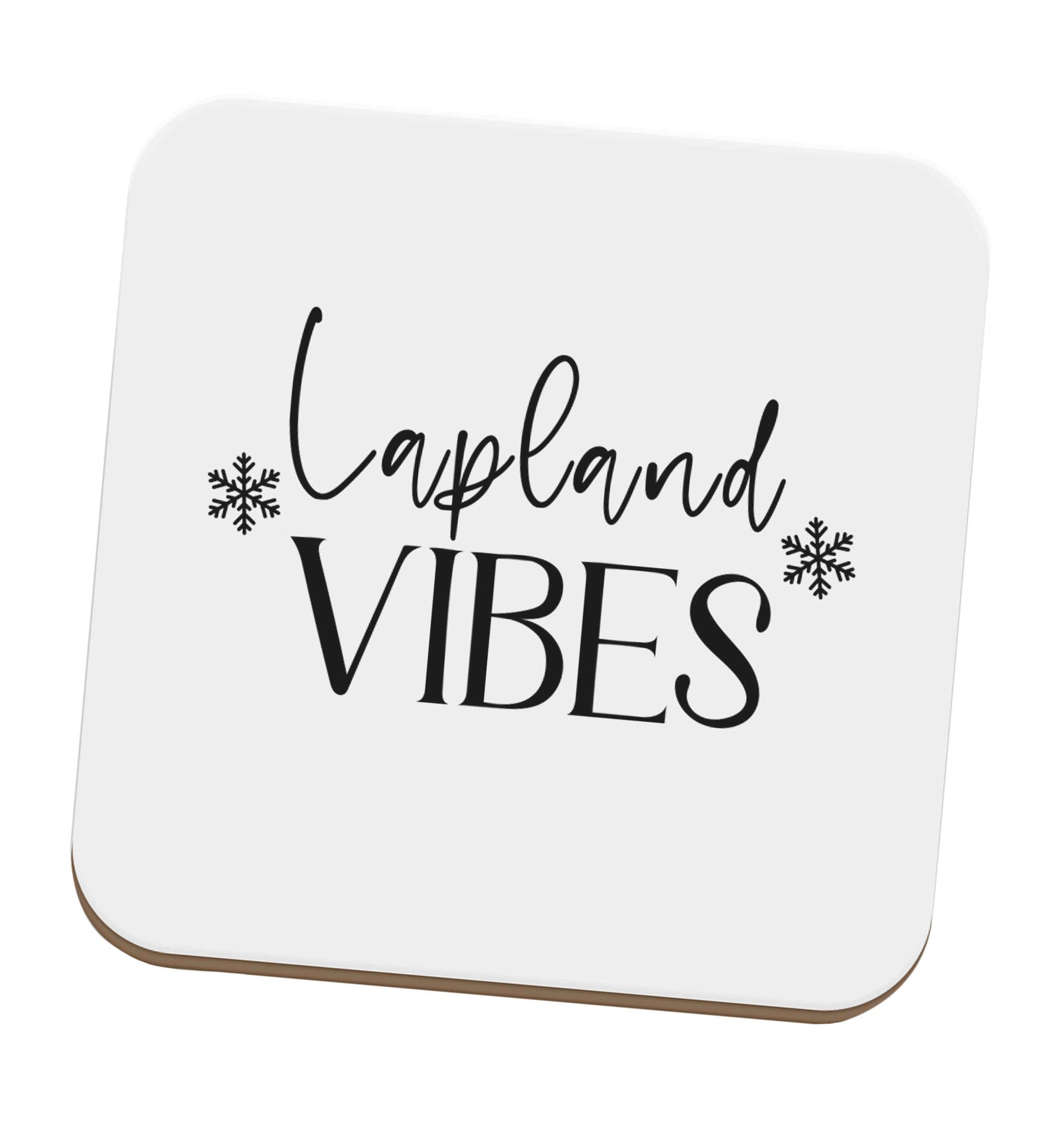 Lapland vibes set of four coasters