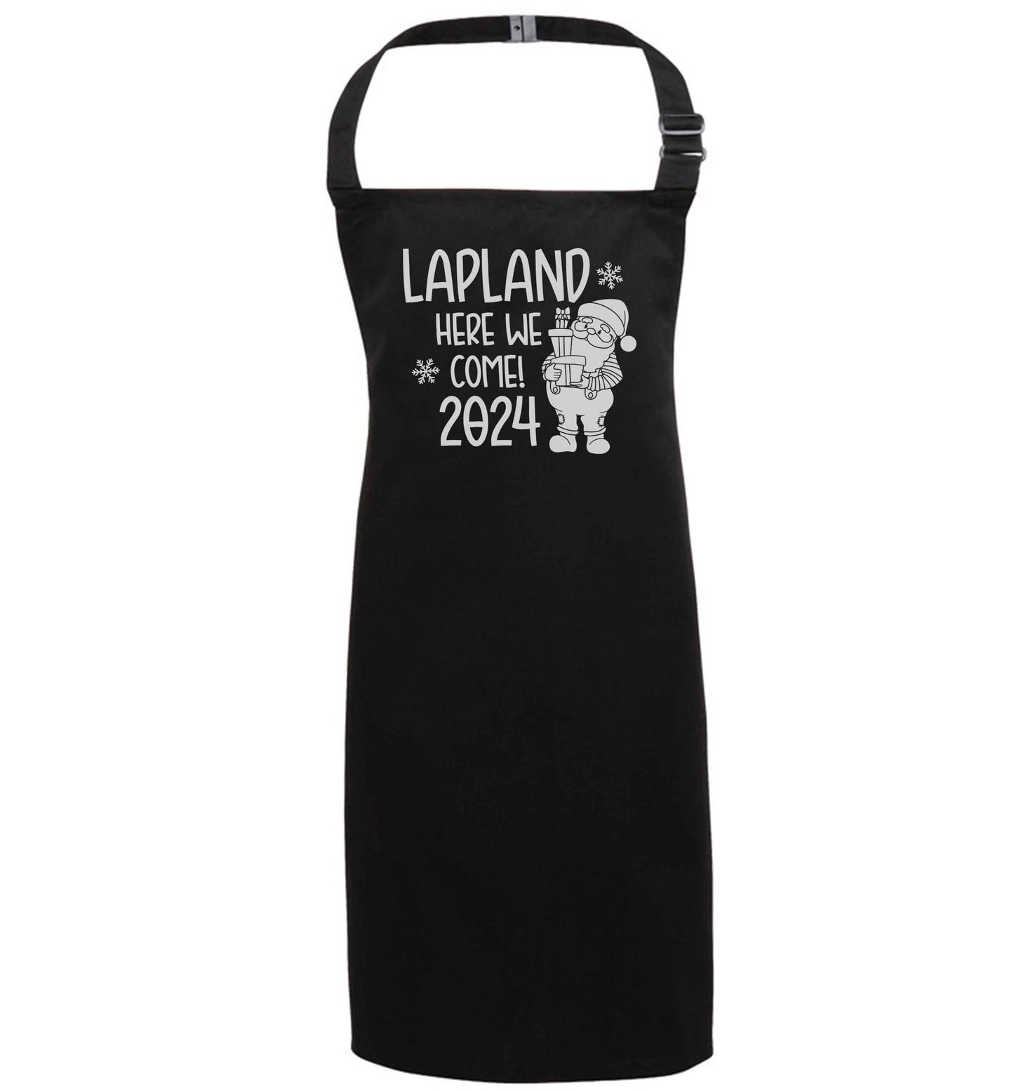 Lapland here we come black apron 7-10 years
