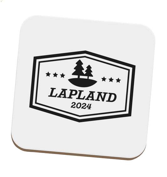Custom date Lapland set of four coasters