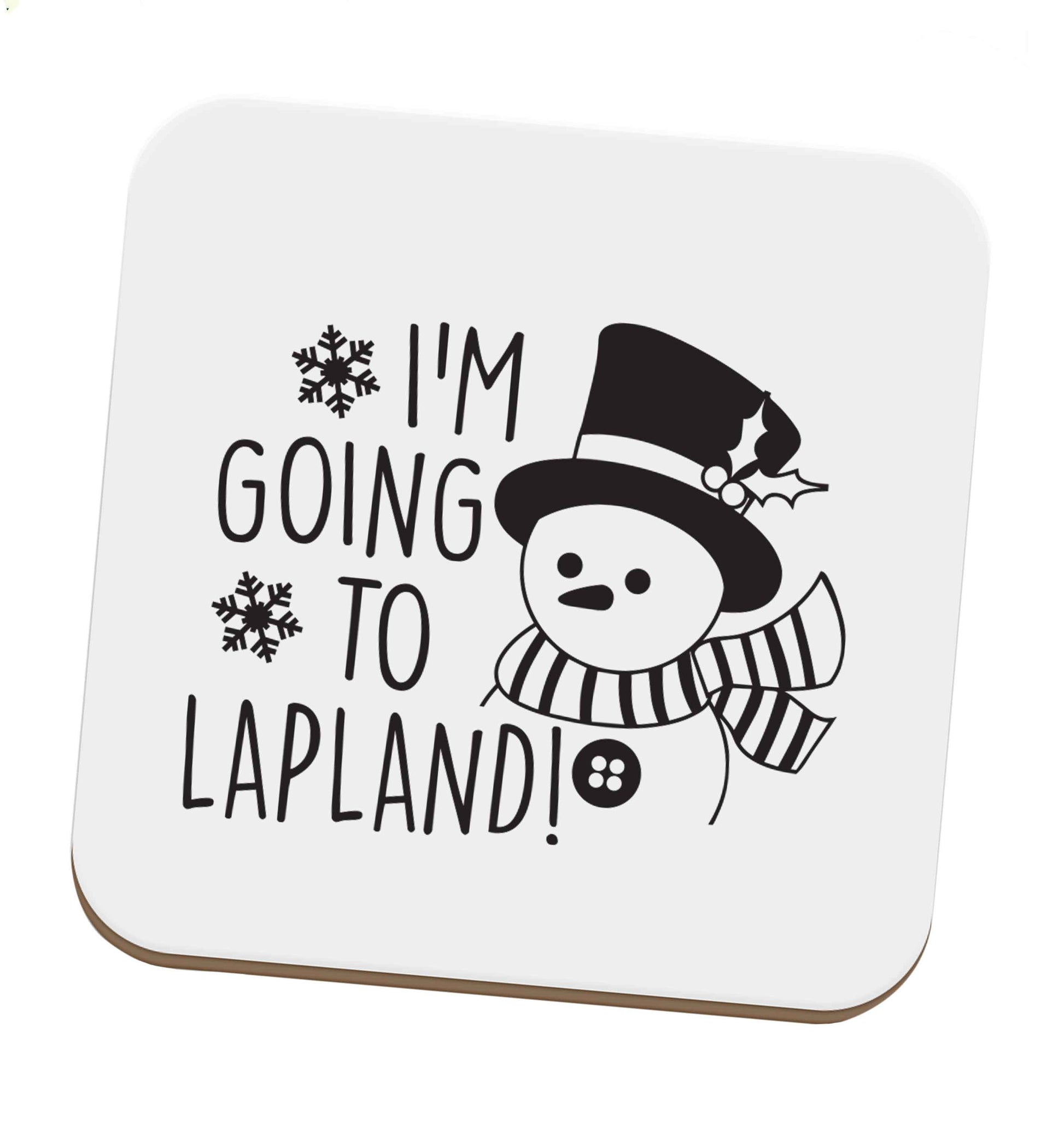 I'm going to Lapland set of four coasters