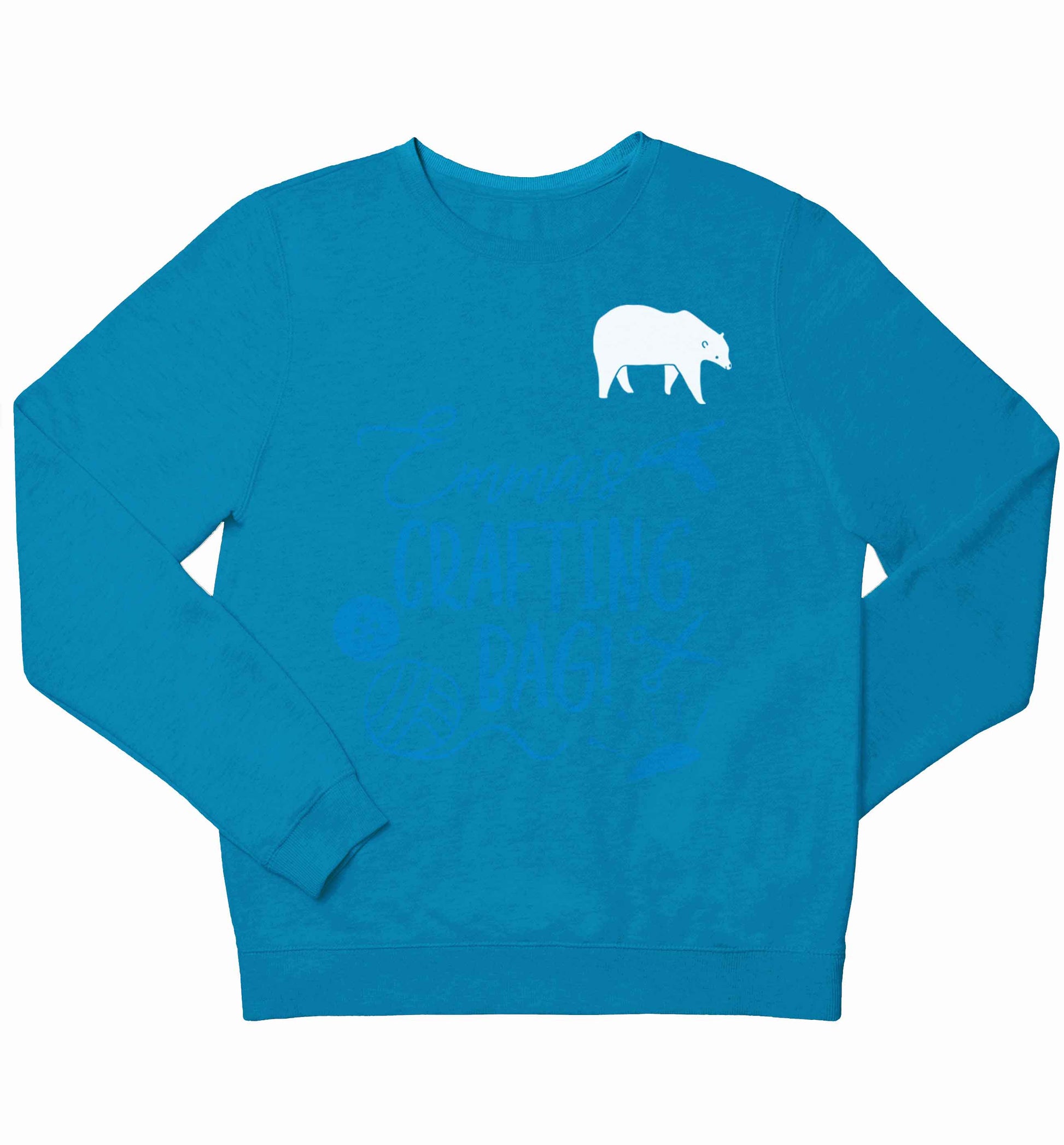 Polar Bear Kit children's blue sweater 12-13 Years