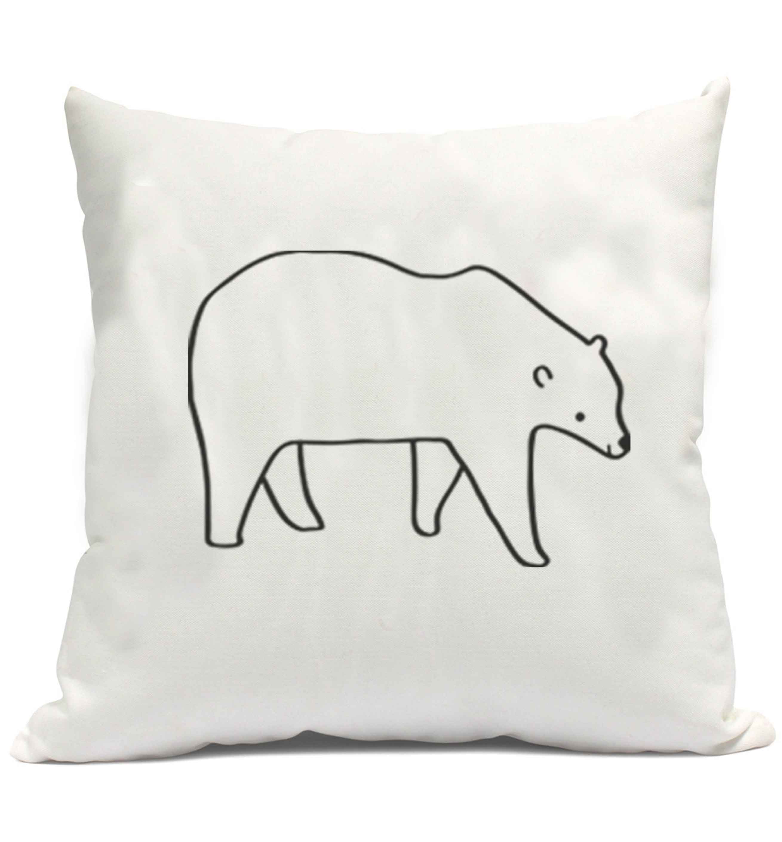 Polar bear outlet cushion