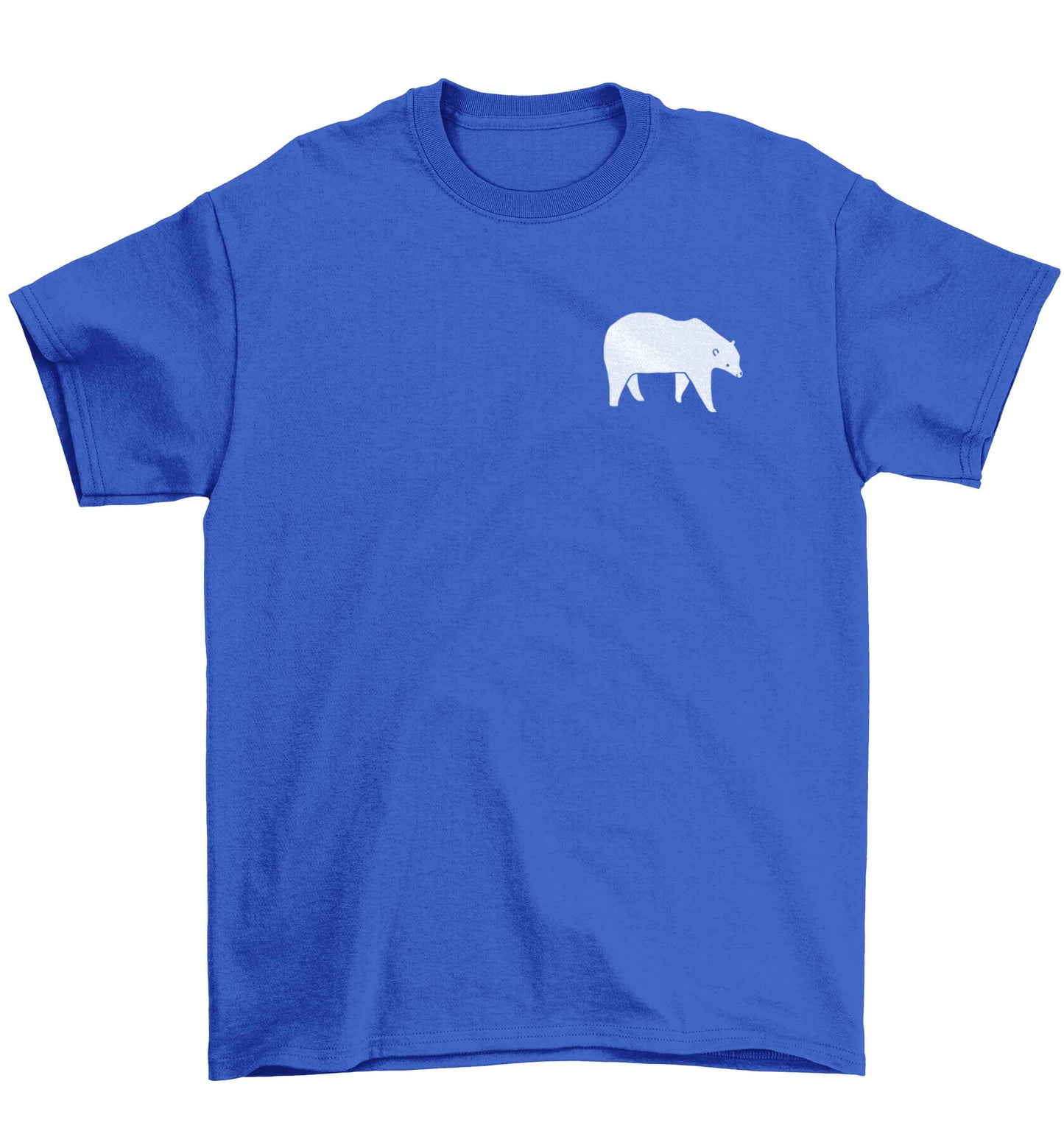 Polar Bear Kit Children's blue Tshirt 12-13 Years