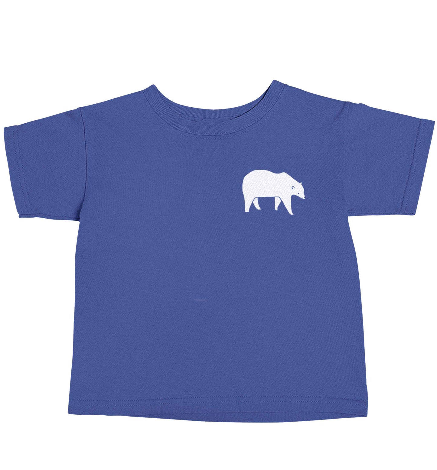 Polar Bear Kit blue baby toddler Tshirt 2 Years