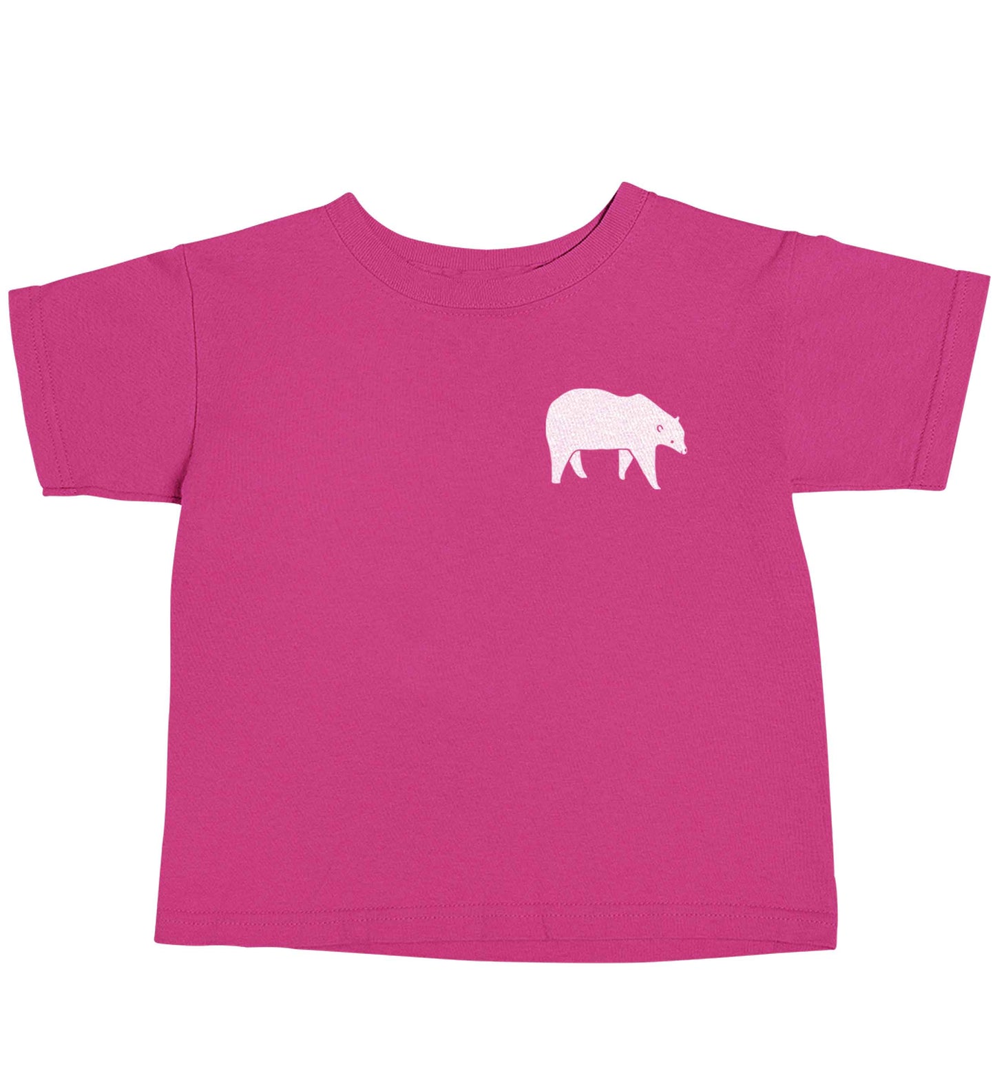 Polar Bear Kit pink baby toddler Tshirt 2 Years