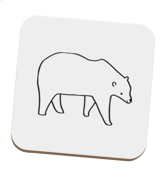 Polar Bear set of four coasters
