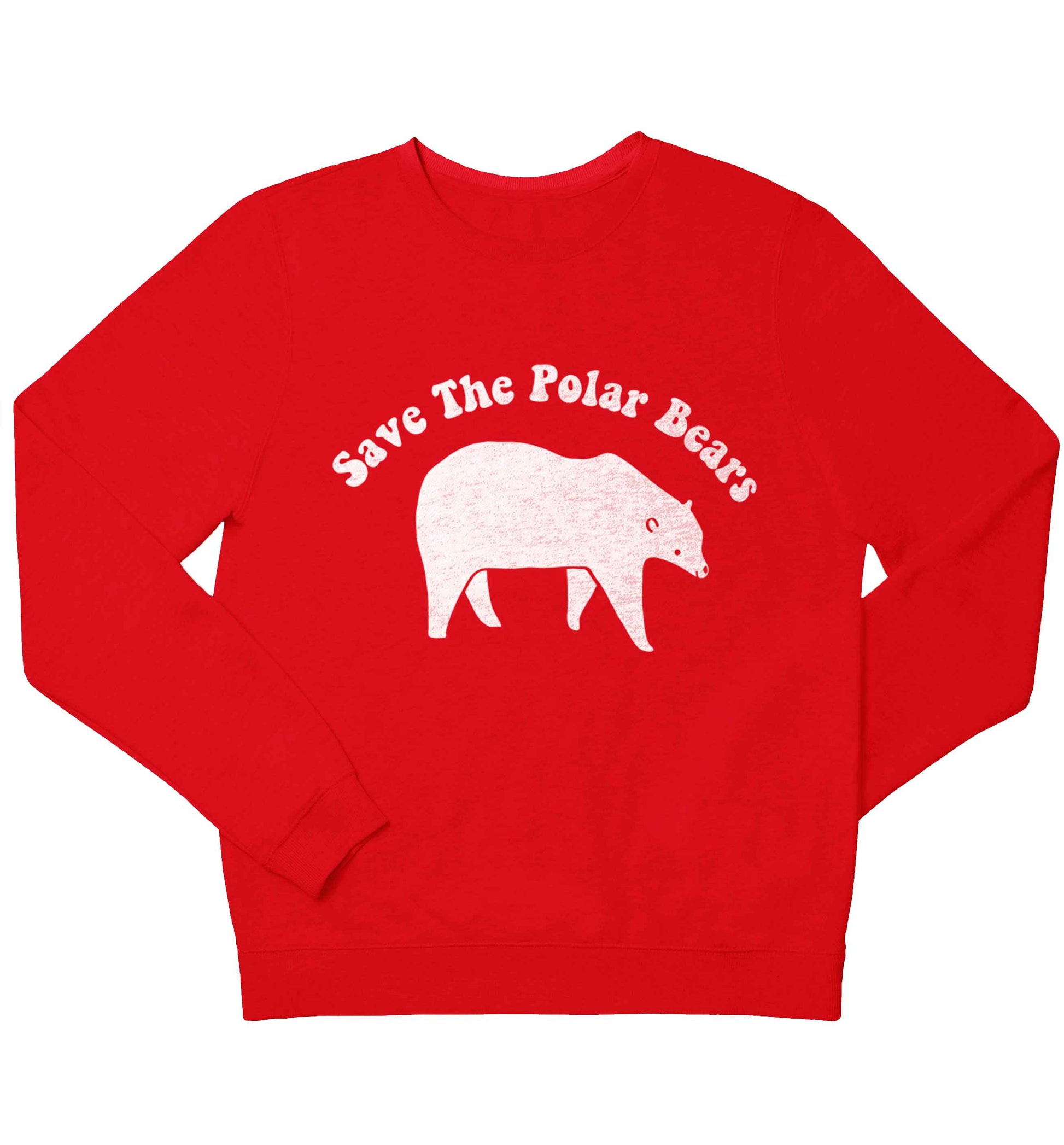 Save The Polar Bears children's grey sweater 12-13 Years