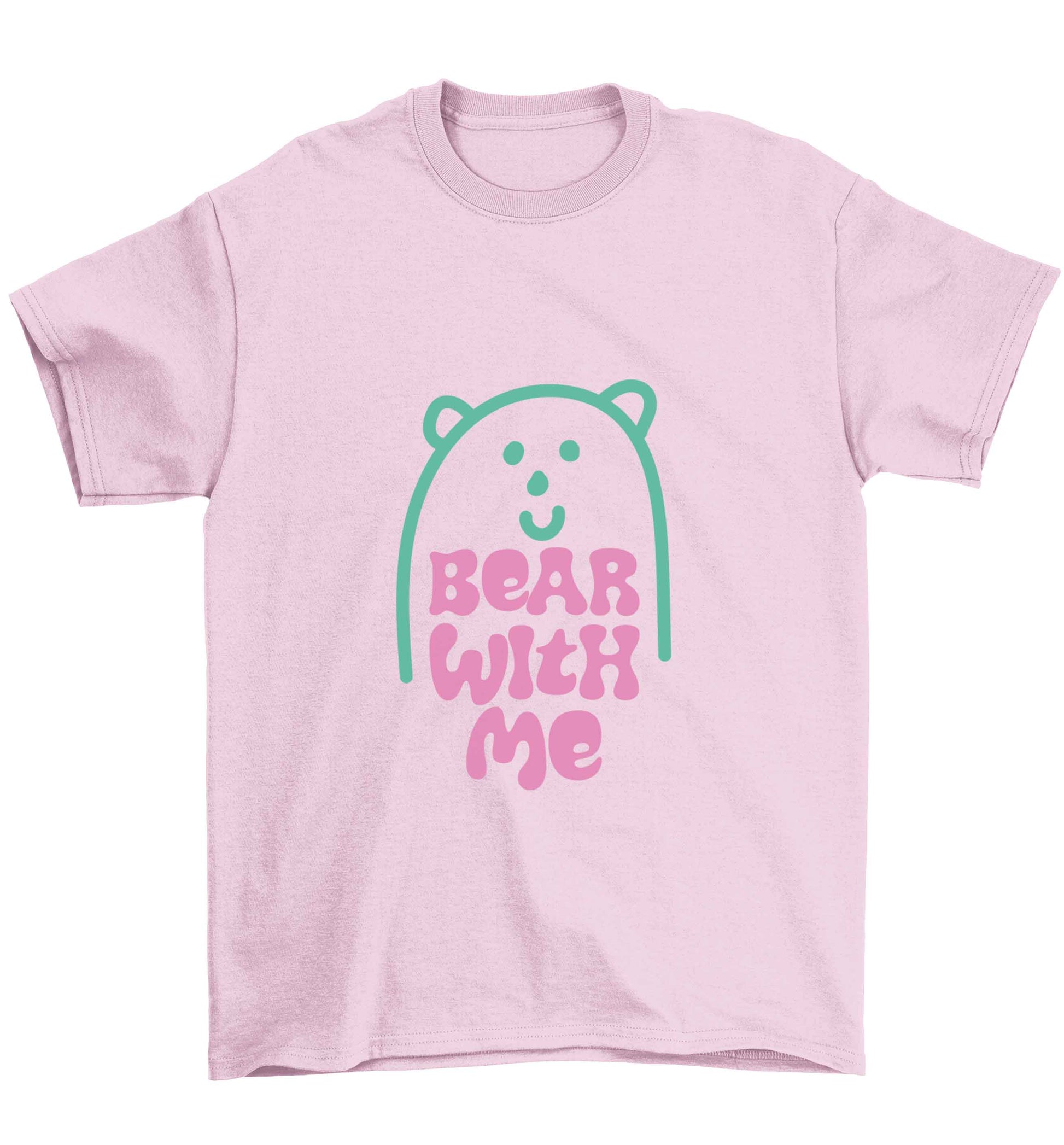 Bear With Me Kit Children's light pink Tshirt 12-13 Years