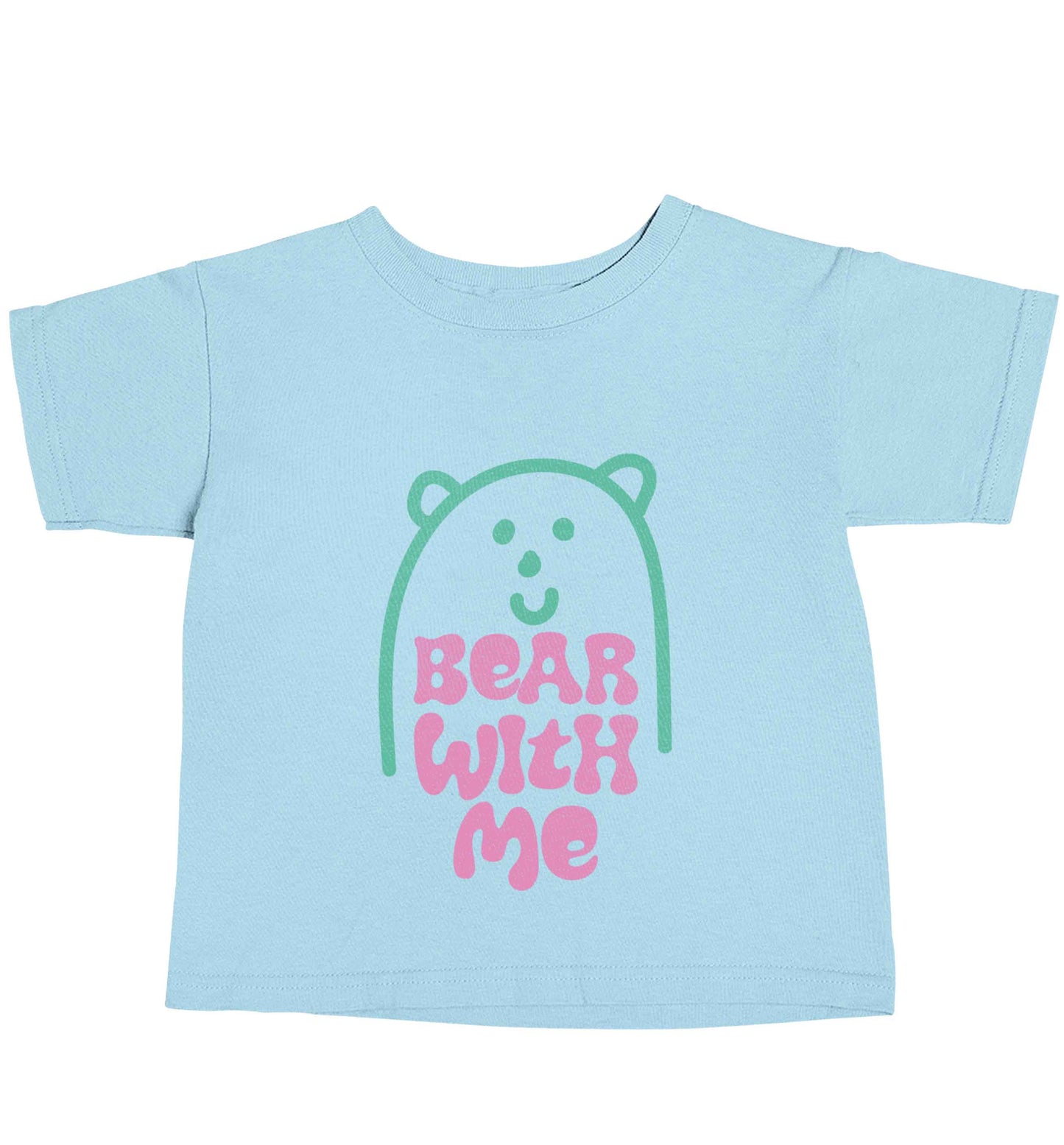 Bear With Me Kit light blue baby toddler Tshirt 2 Years