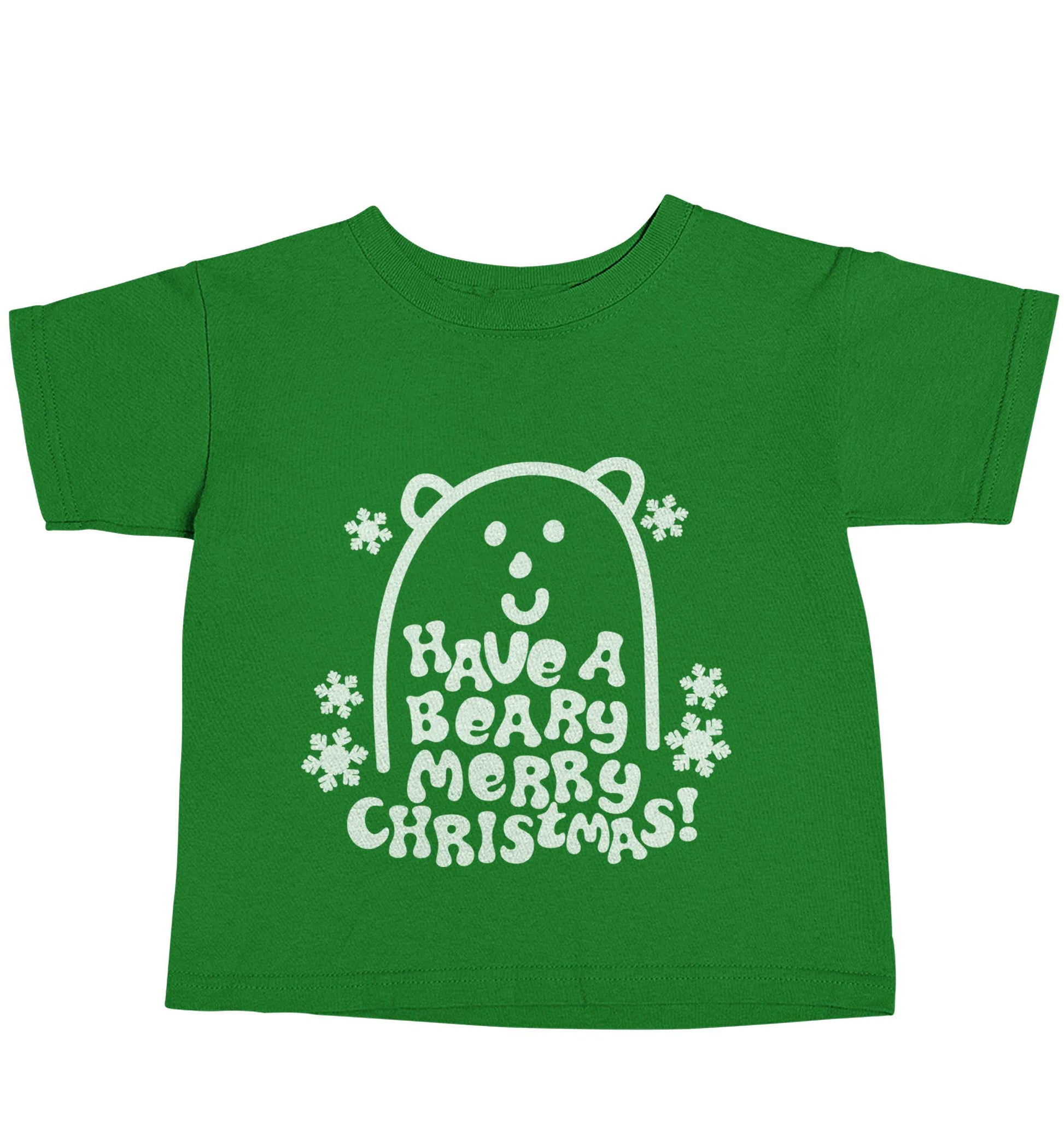 Save The Polar Bears green baby toddler Tshirt 2 Years