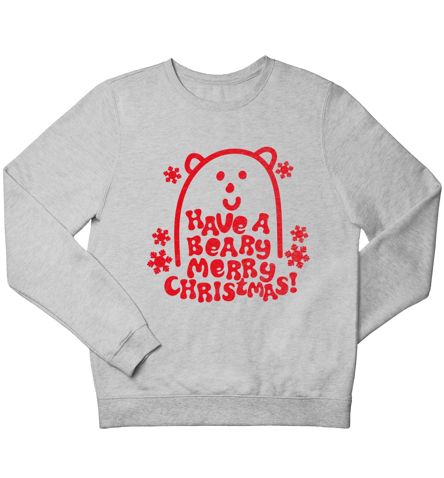 Save The Polar Bears children's grey sweater 12-13 Years