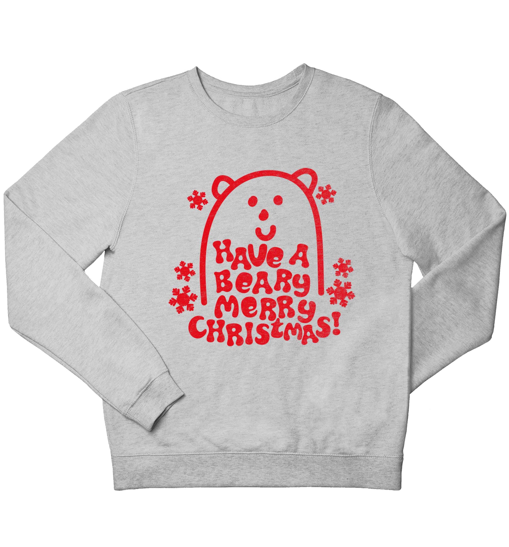 Save The Polar Bears children's grey sweater 12-13 Years