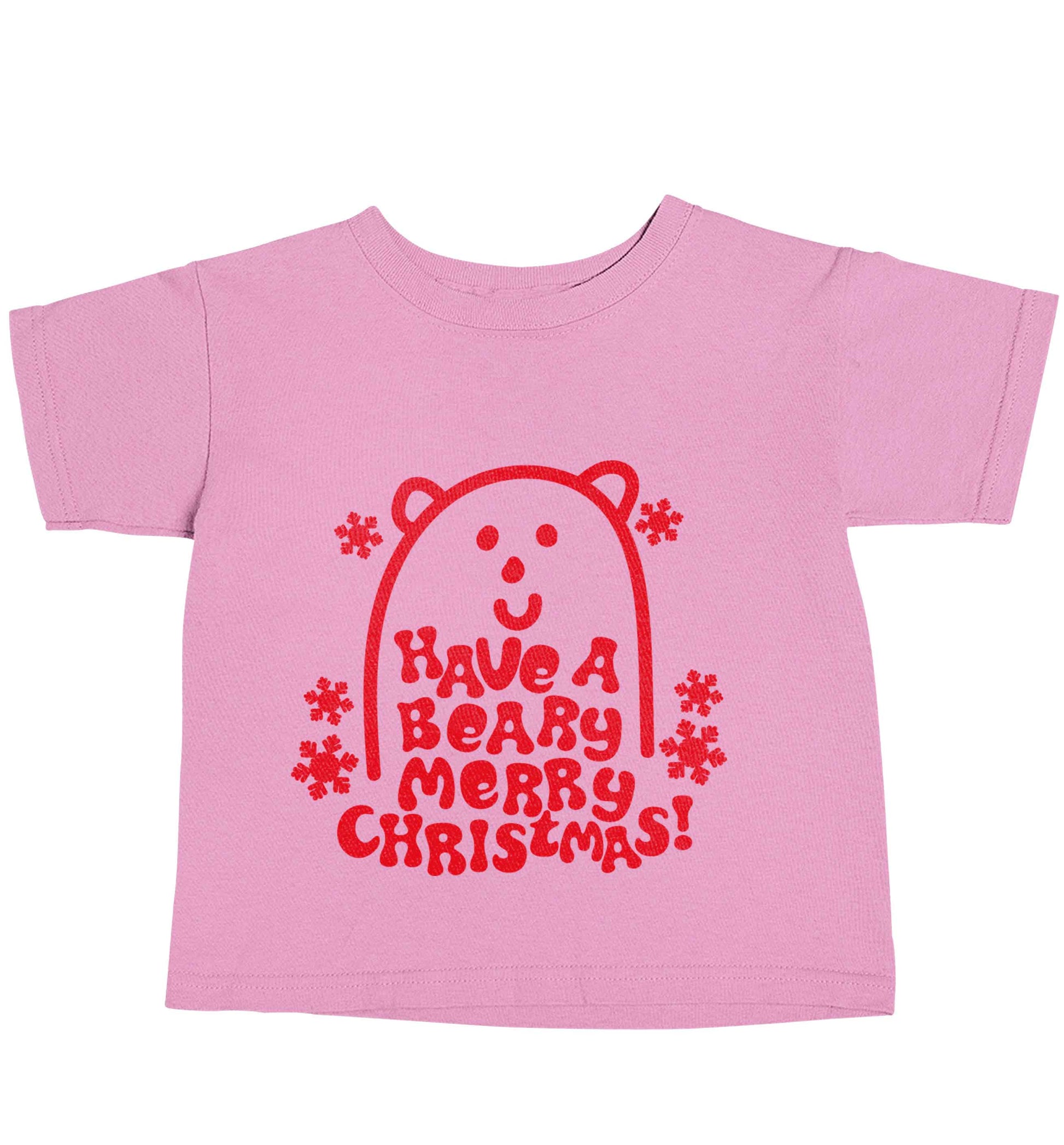 Save The Polar Bears light pink baby toddler Tshirt 2 Years