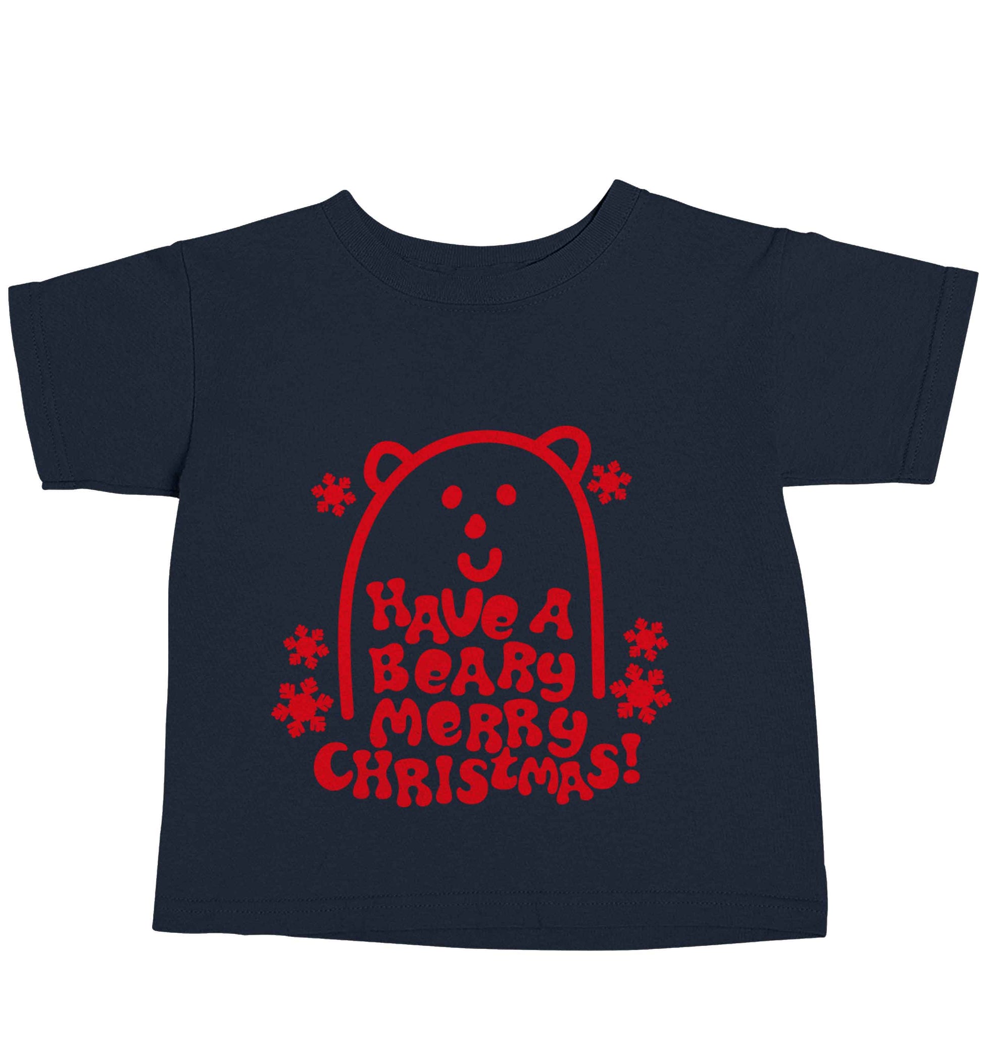 Save The Polar Bears navy baby toddler Tshirt 2 Years