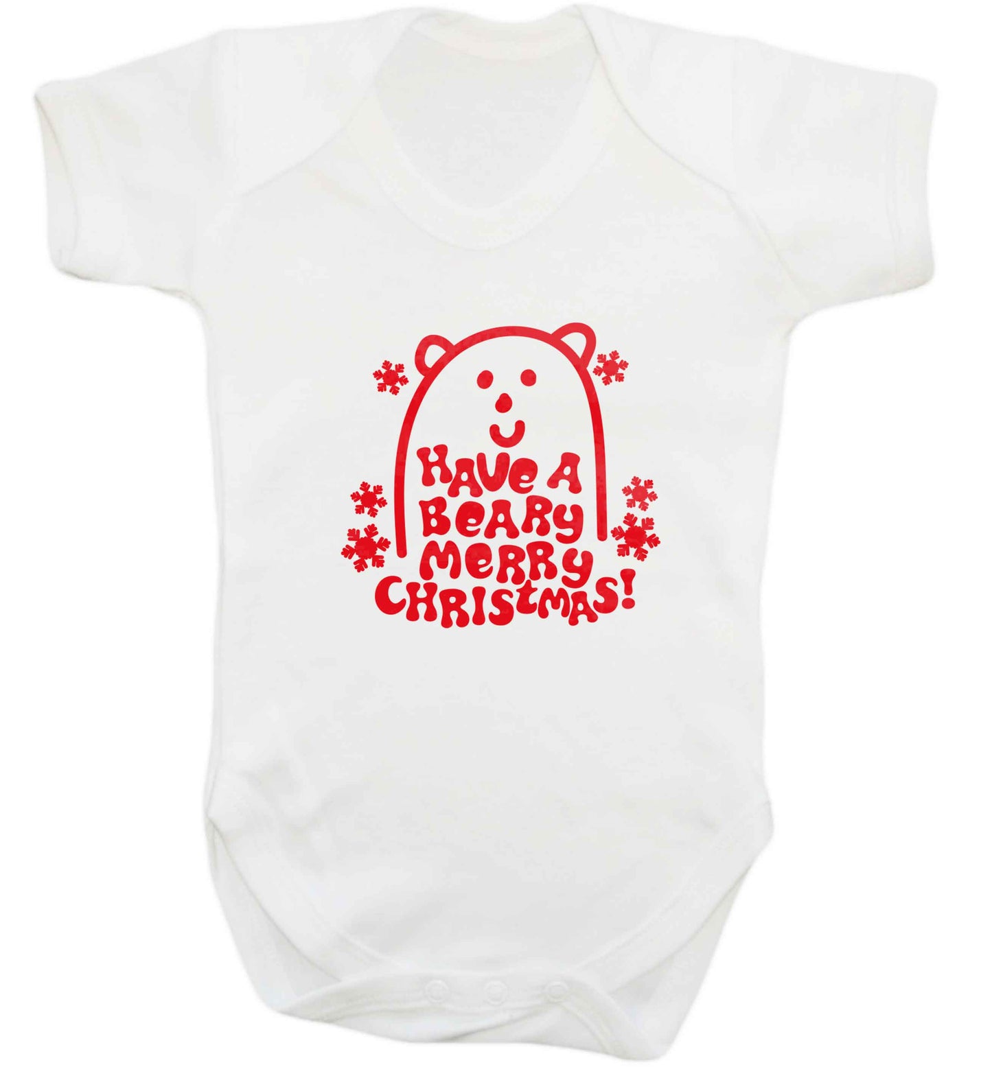 Save The Polar Bears baby vest white 18-24 months