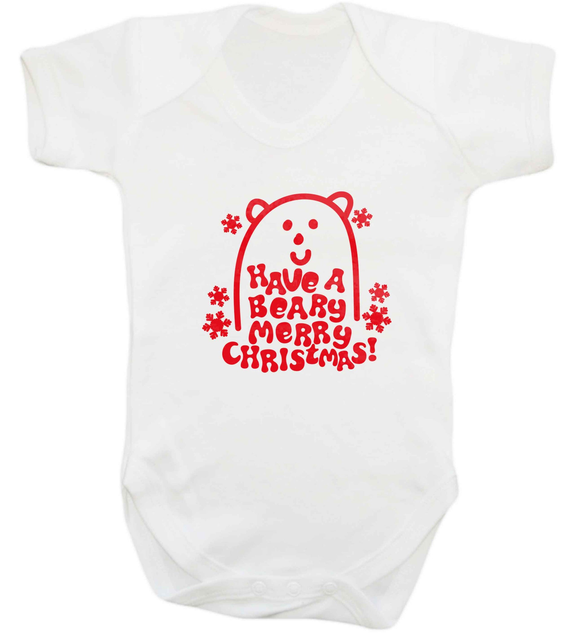 Save The Polar Bears baby vest white 18-24 months