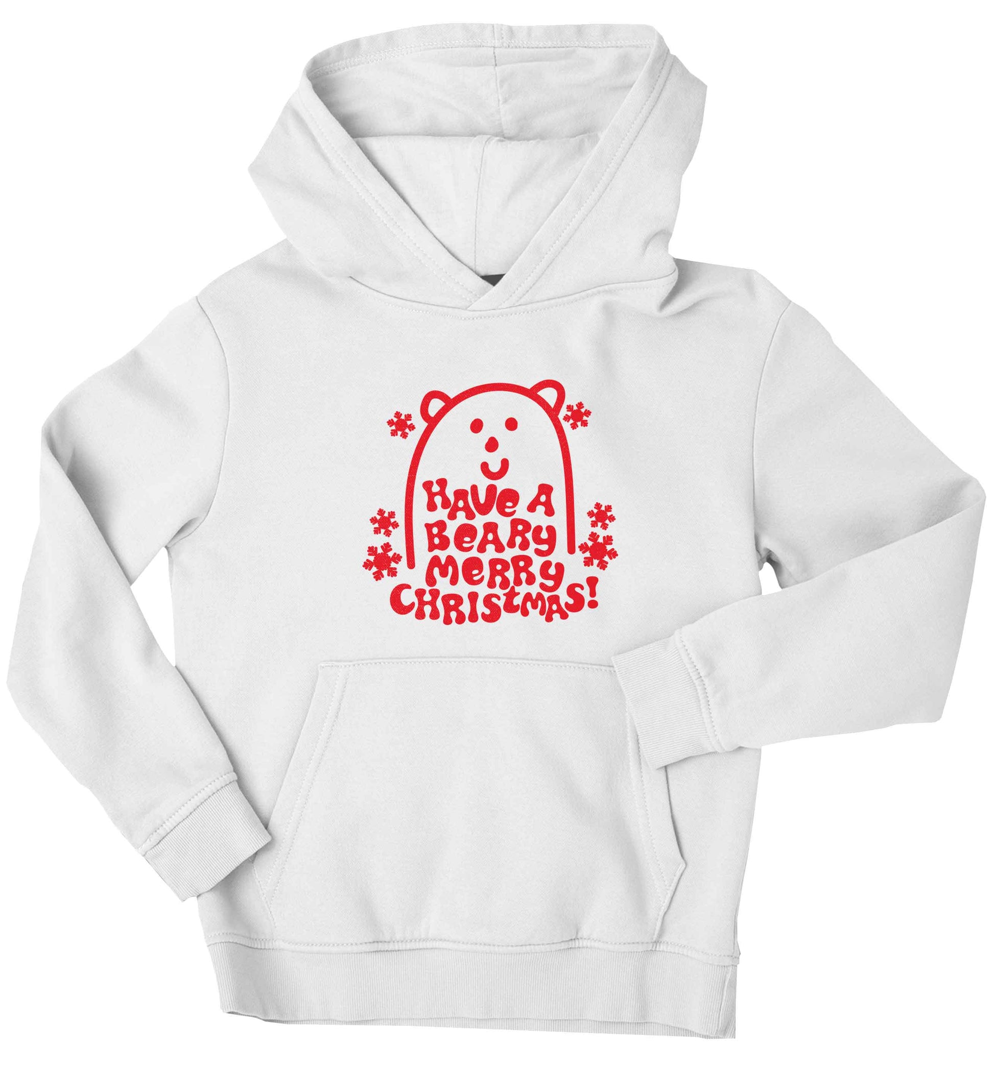 Save The Polar Bears children's white hoodie 12-13 Years