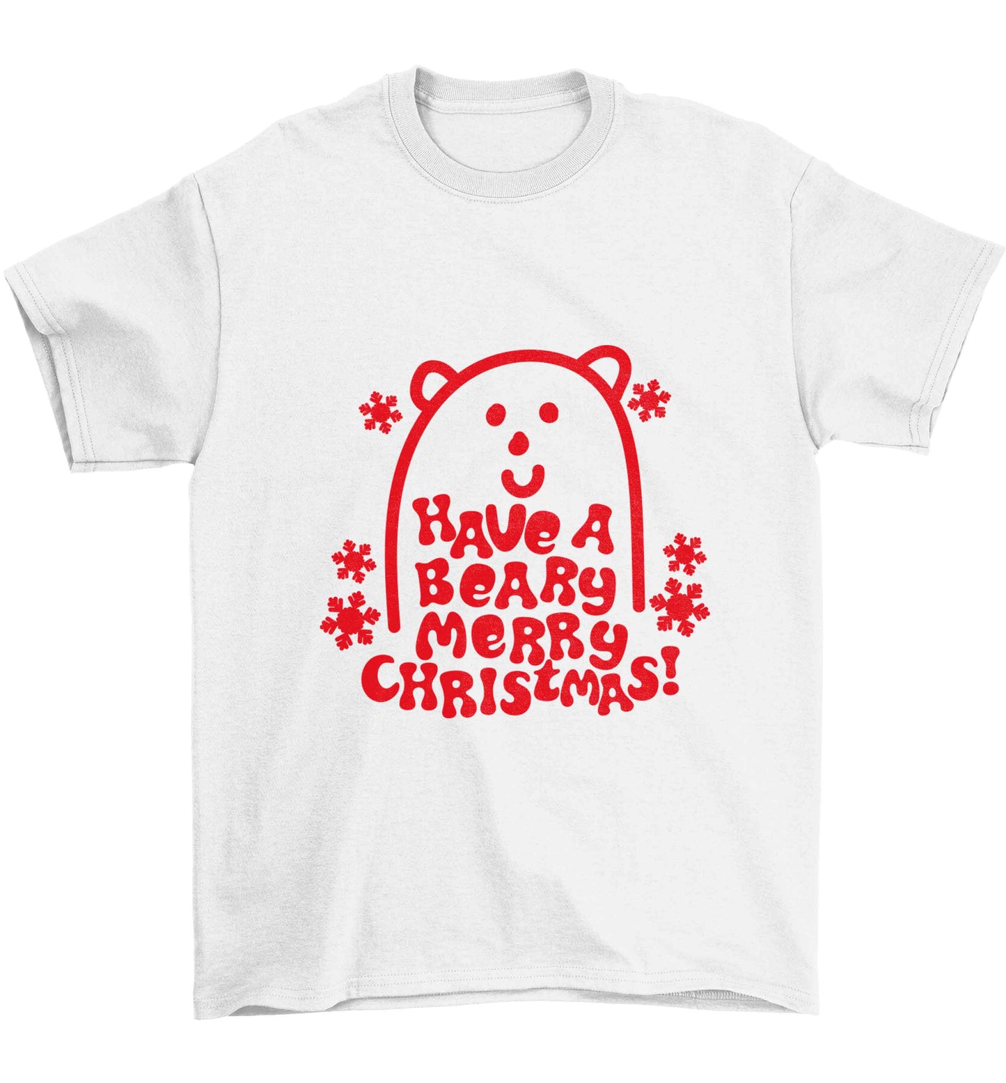 Save The Polar Bears Children's white Tshirt 12-13 Years