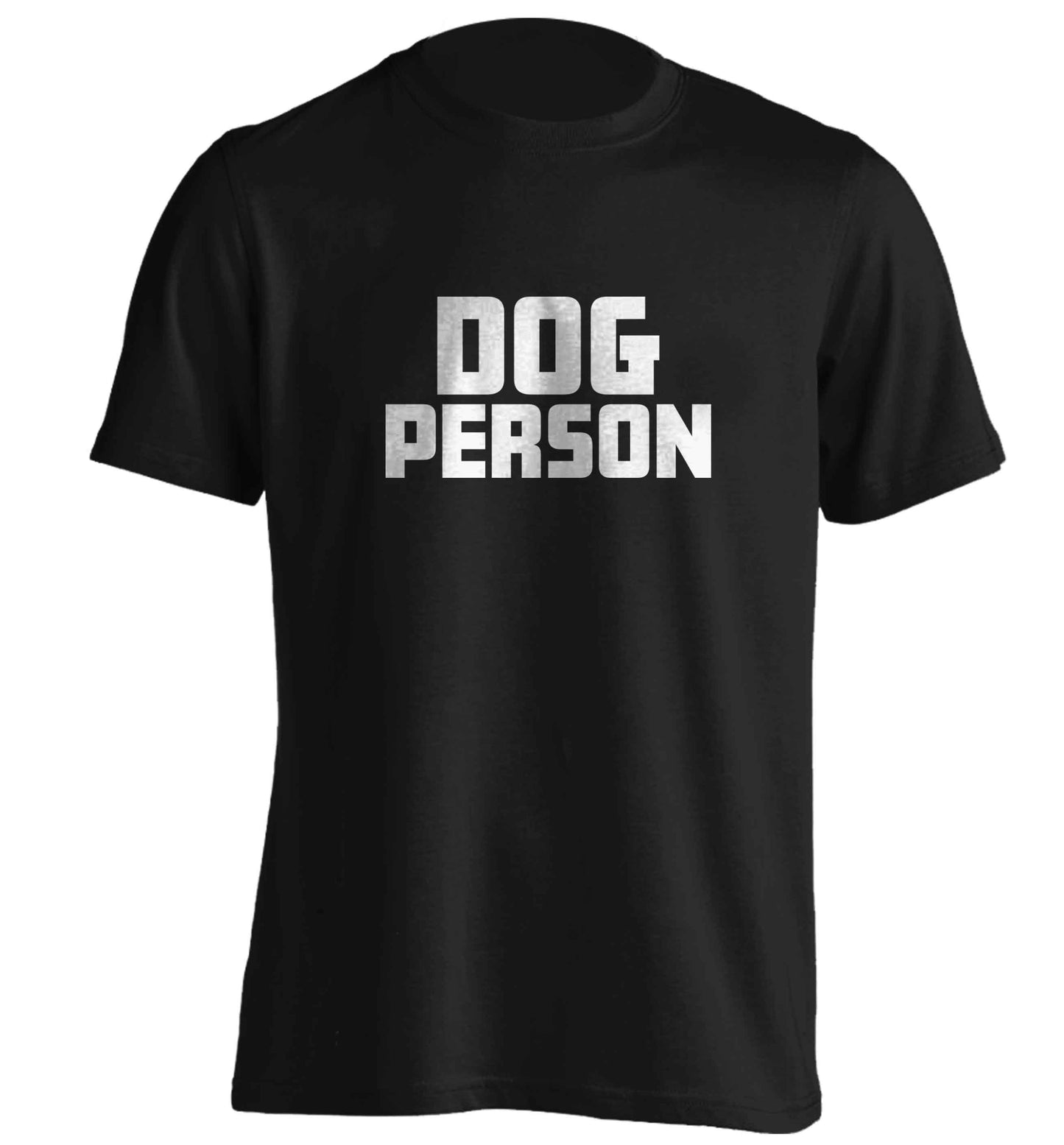 Dog Person Kit adults unisex black Tshirt 2XL