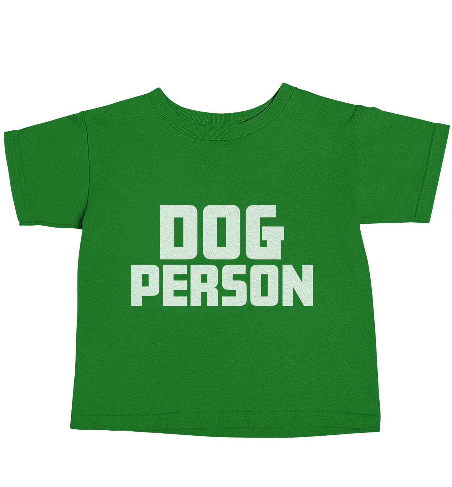 Dog Person Kit green baby toddler Tshirt 2 Years
