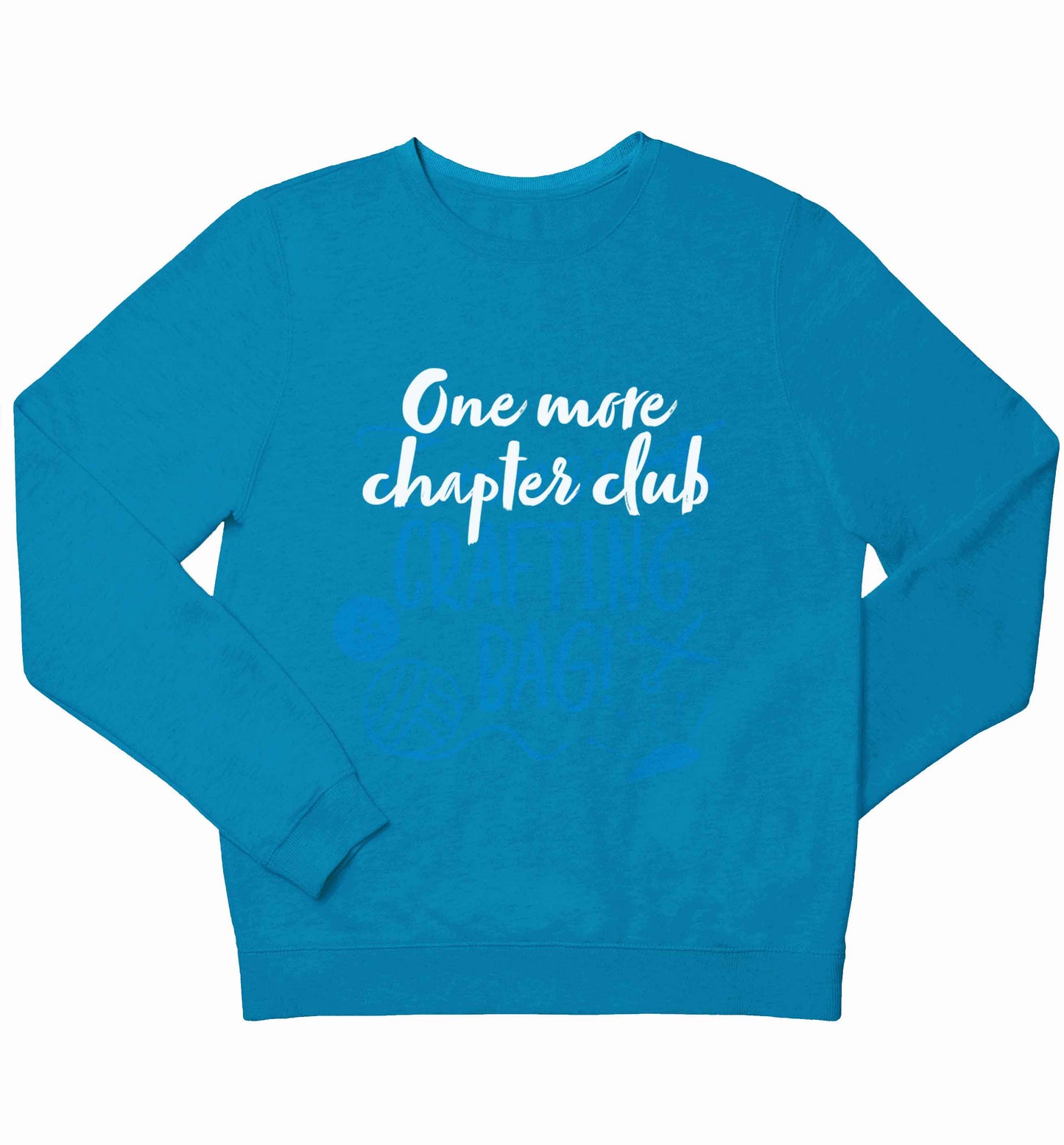 One more chapter club Kit children's blue sweater 12-13 Years